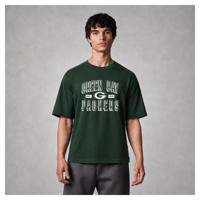 Green Bay Packers Levelwear Luxe Moment Stronghold Knit T-Shirt - Green