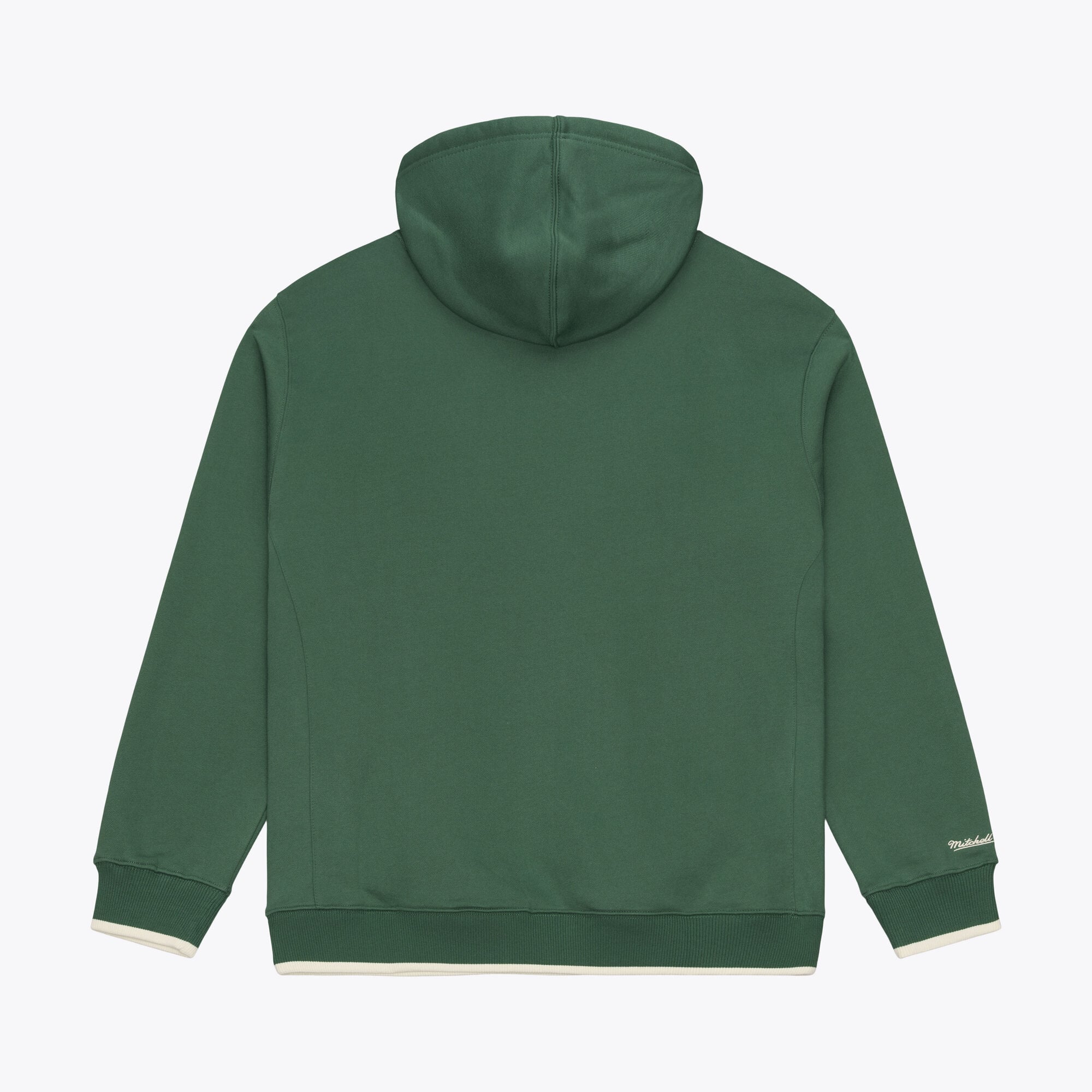Sweat à capuche en polaire épaisse Mitchell & Ness Green Bay Packers pour homme