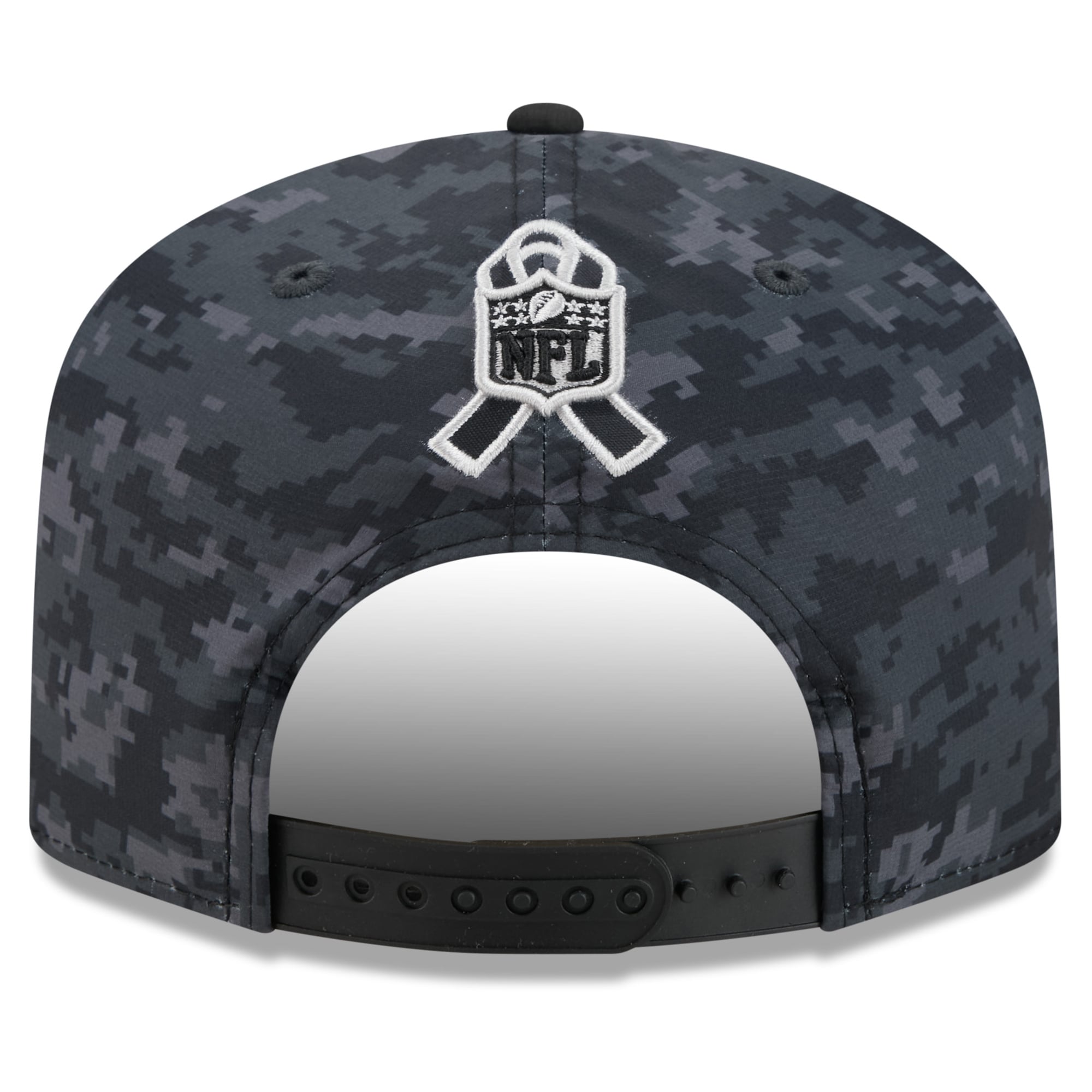 Casquette ajustable New Era Green Bay Packers 2026 Salute To Service 19TWENTY noire pour homme