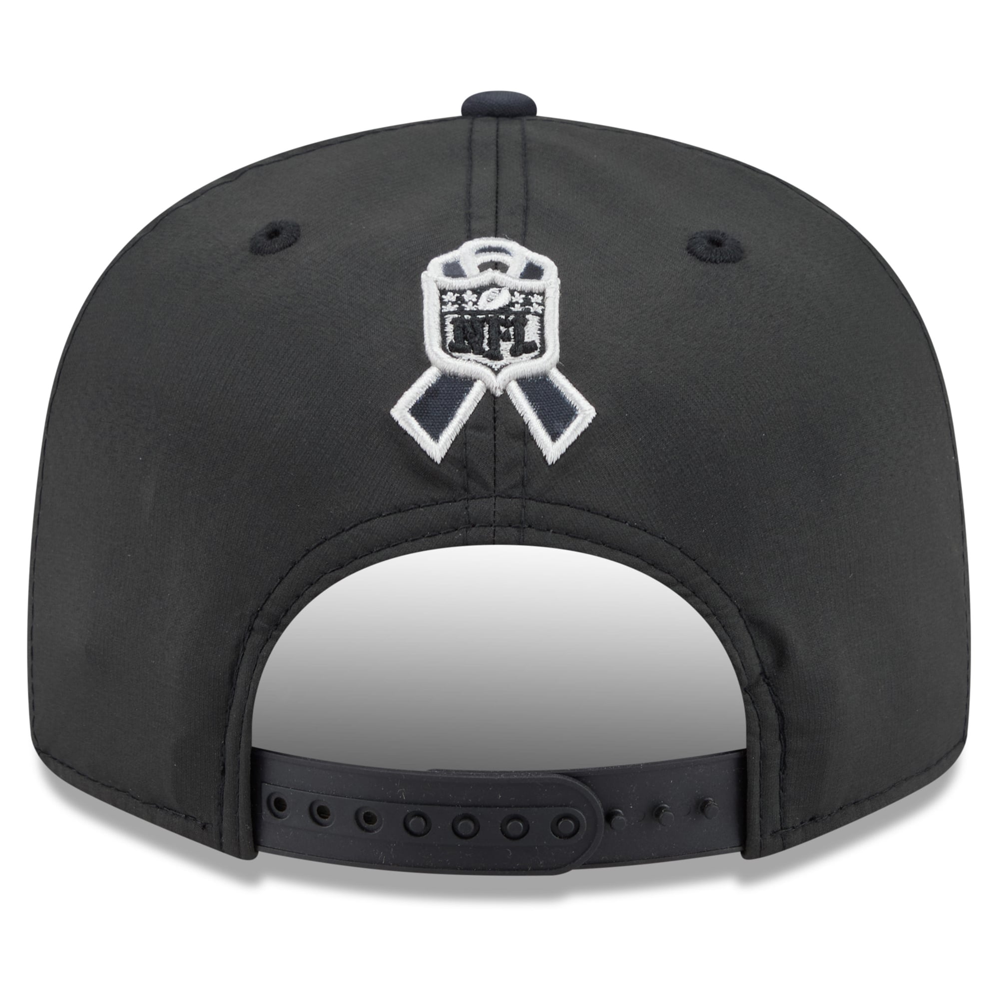 Casquette snapback New Era noire Green Bay Packers 2026 Salute To Service 9FIFTY pour homme