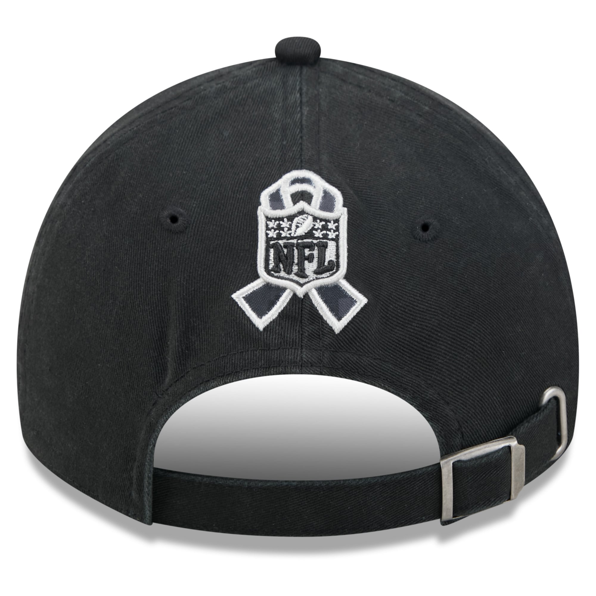 Casquette New Era noire pour homme Green Bay Packers 2026 Salute To Service, style classique décontracté et ajustable