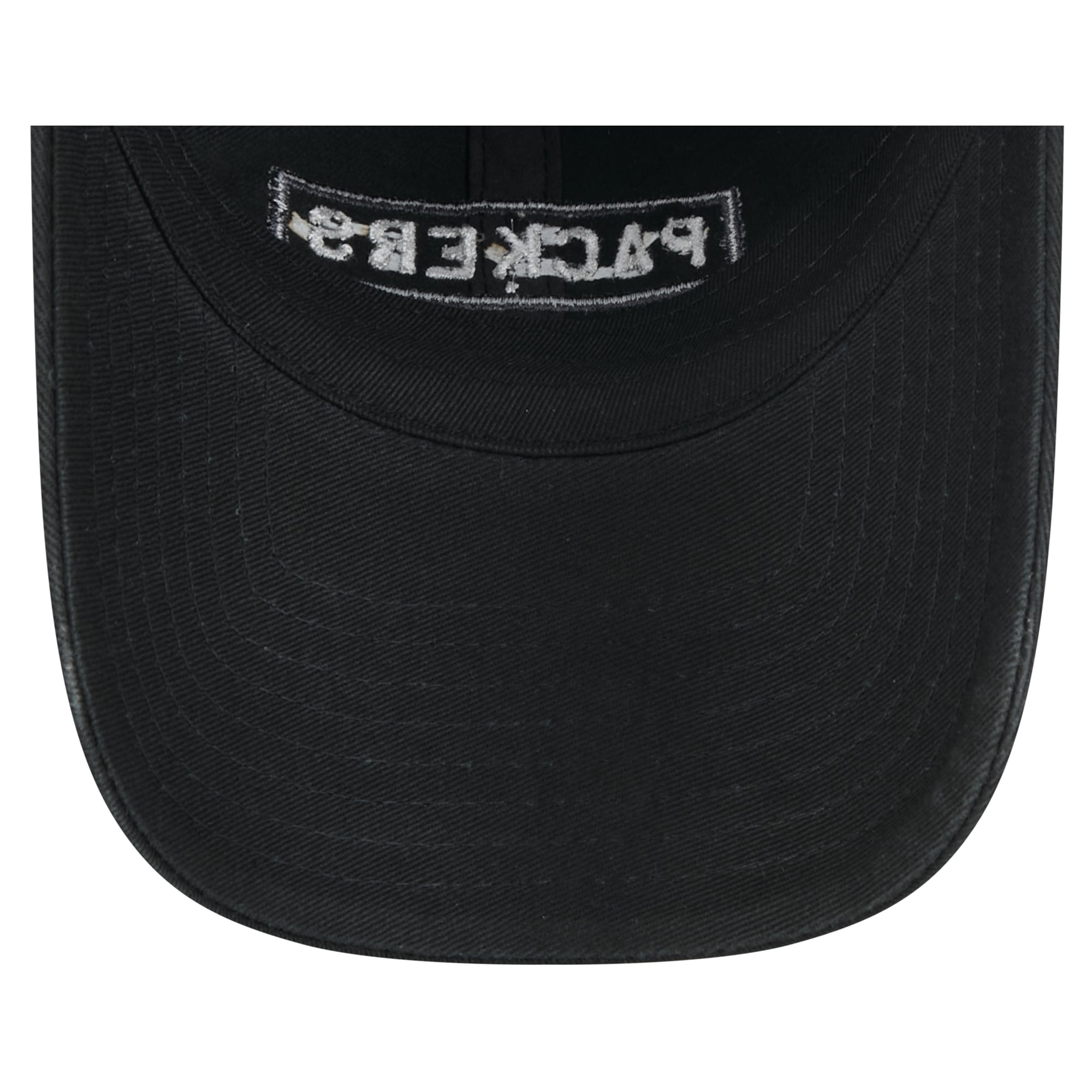 Casquette New Era noire pour homme Green Bay Packers 2026 Salute To Service, style classique décontracté et ajustable
