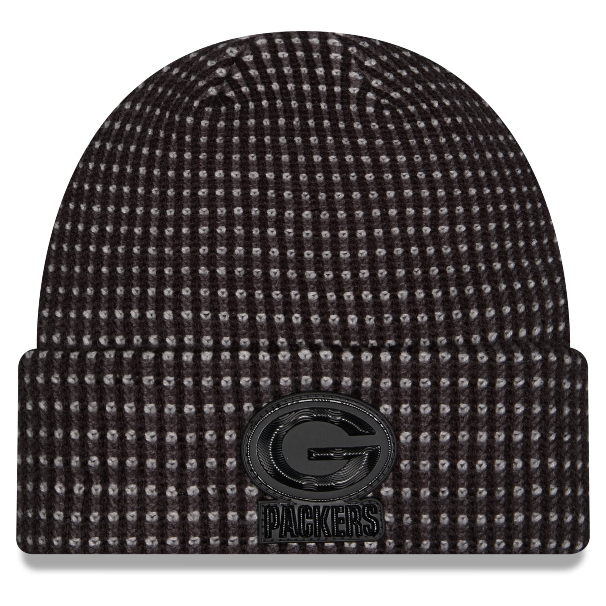 Bonnet à revers New Era noir Green Bay Packers 2026 pour homme