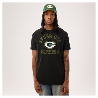 Green Bay Packers New Era Functional Fandom T-Shirt - Black
