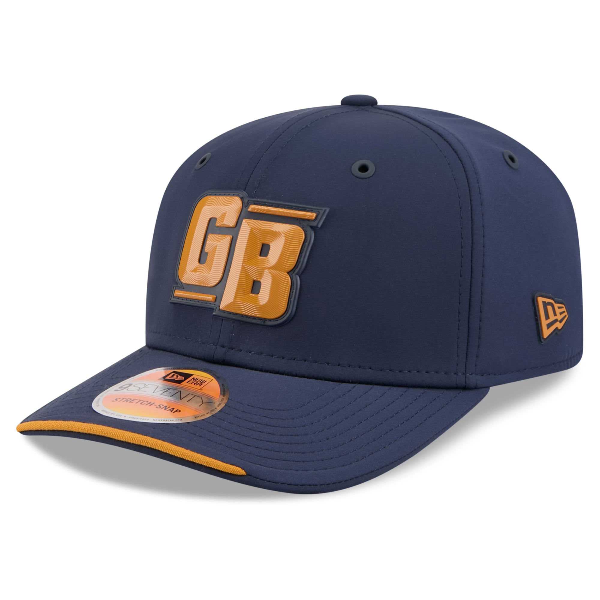 Men's New Era White Green Bay Packers 2026 Sideline 9SEVENTY Adjustable Hat