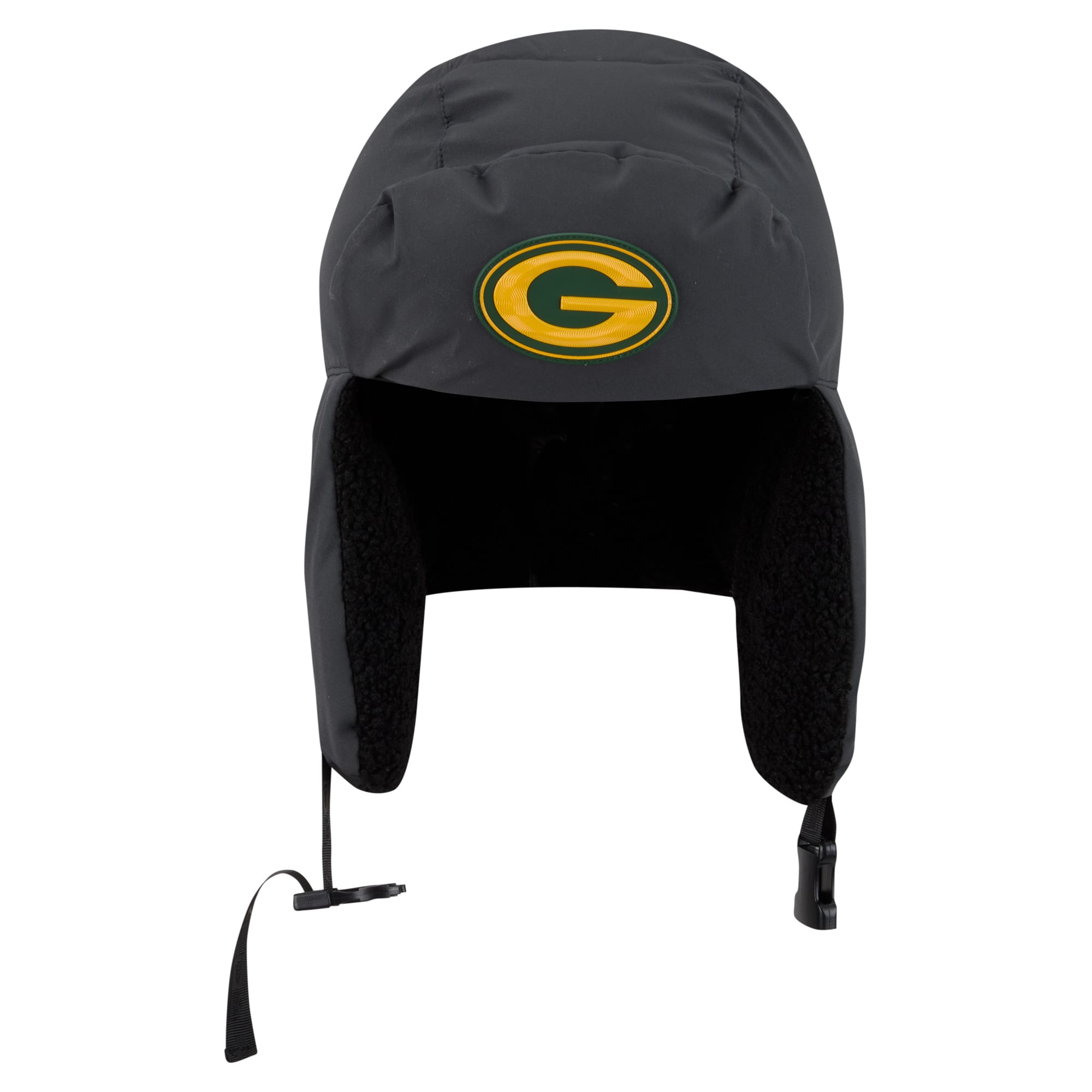 Casquette trappeur New Era anthracite Green Bay Packers 2026 pour homme