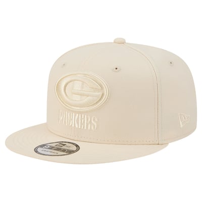 Green Bay Packers New Era Color Pack 9FIFTY Snapback Hat - Cream