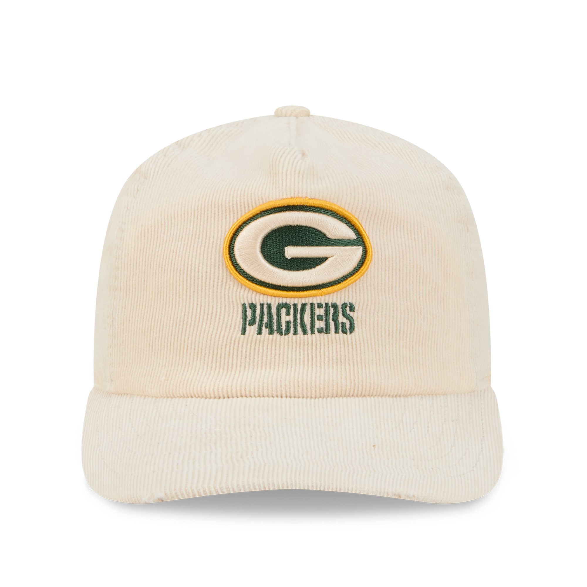 Casquette ajustable New Era crème Green Bay Packers 19TWENTY pour homme