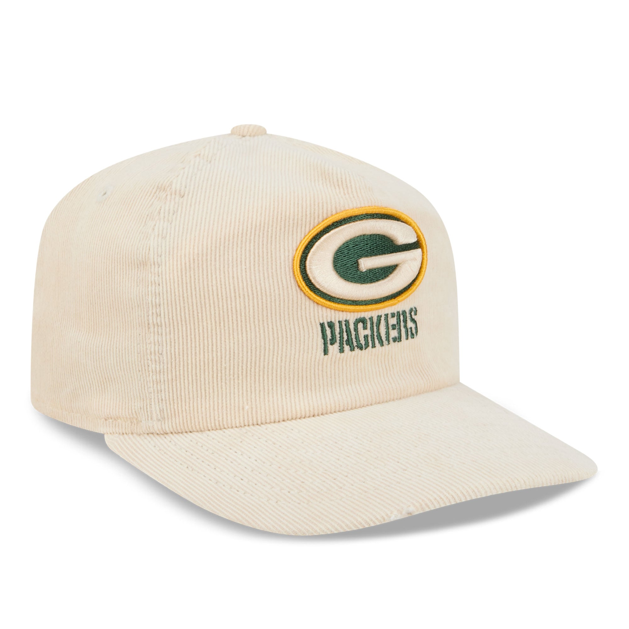 Casquette ajustable New Era crème Green Bay Packers 19TWENTY pour homme