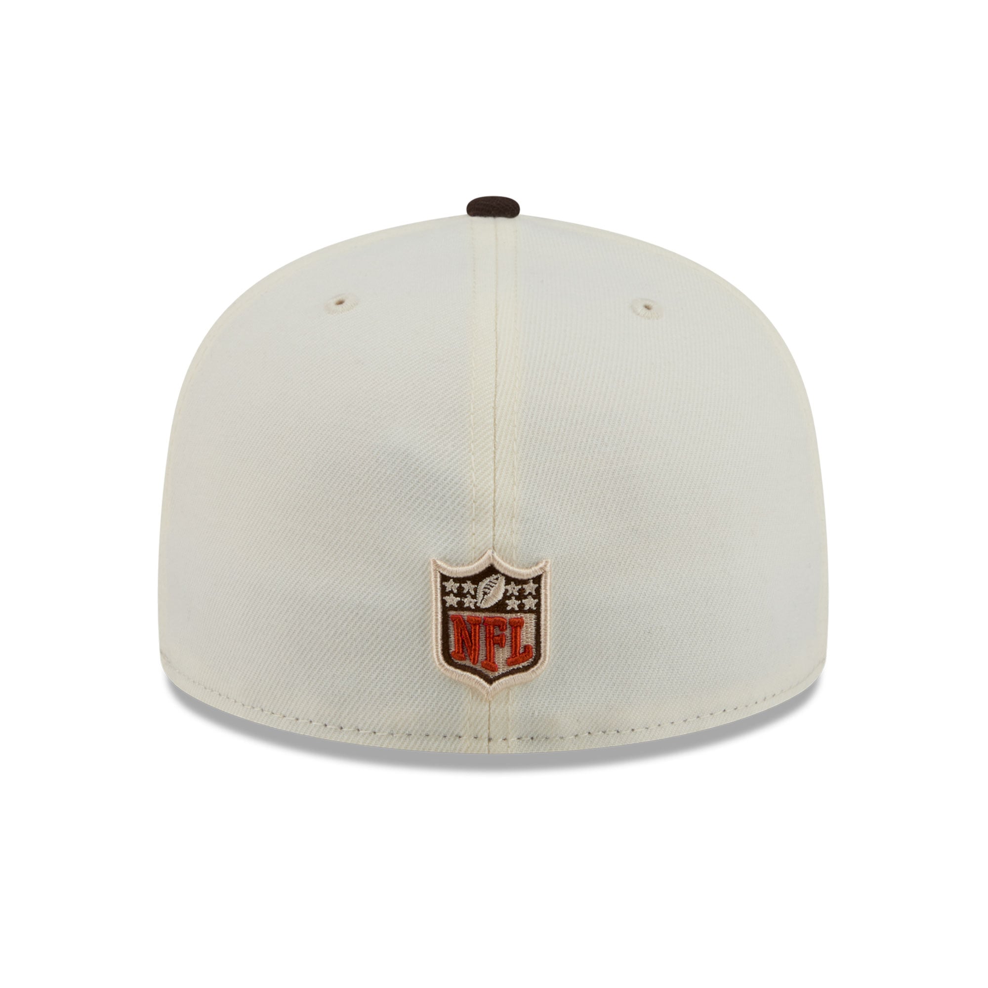 Men's New Era Cream/Brown Green Bay Packers Pumpkin Spice 59FIFTY Fitted Hat