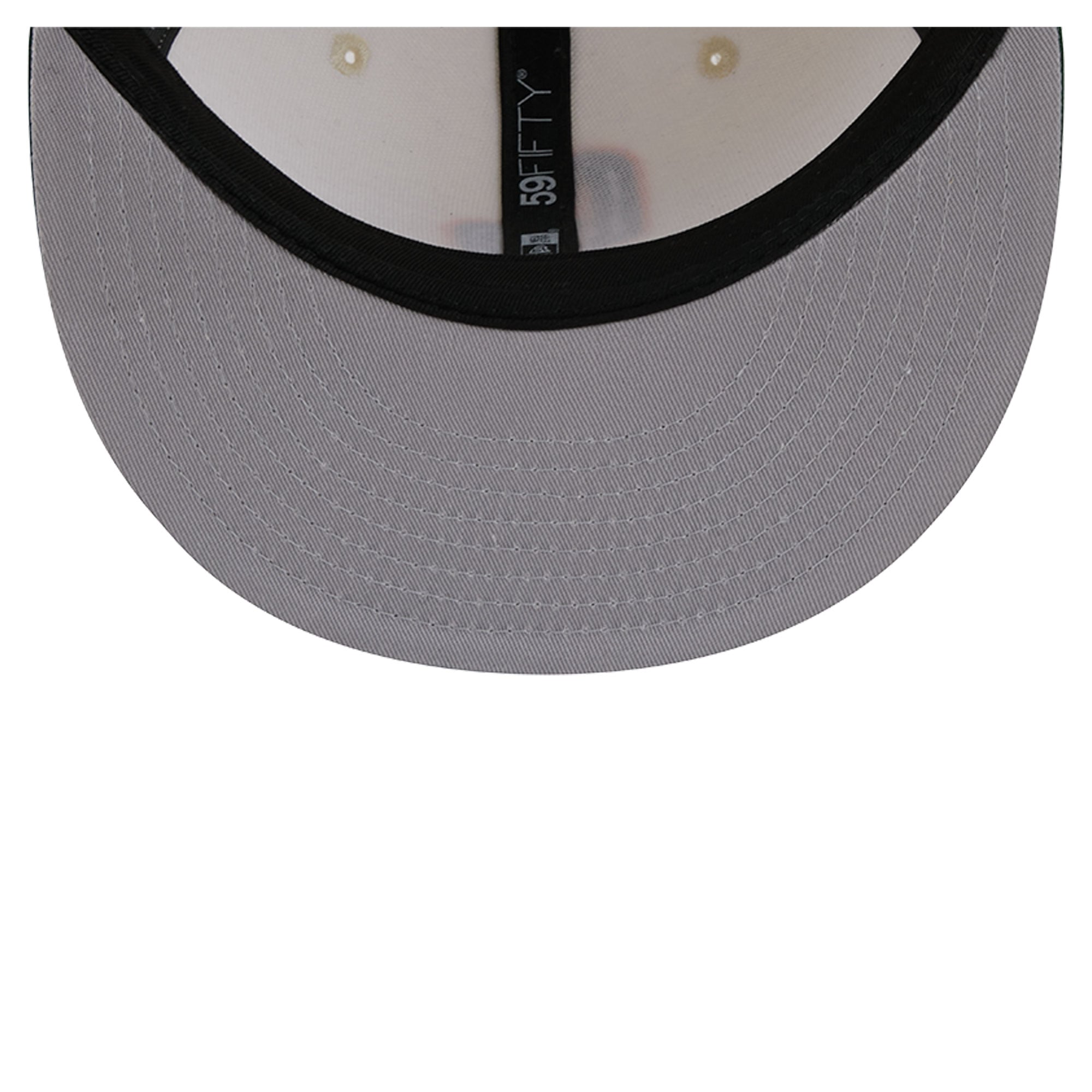Casquette ajustée New Era Deceptor 59FIFTY crème/verte pour homme des Green Bay Packers