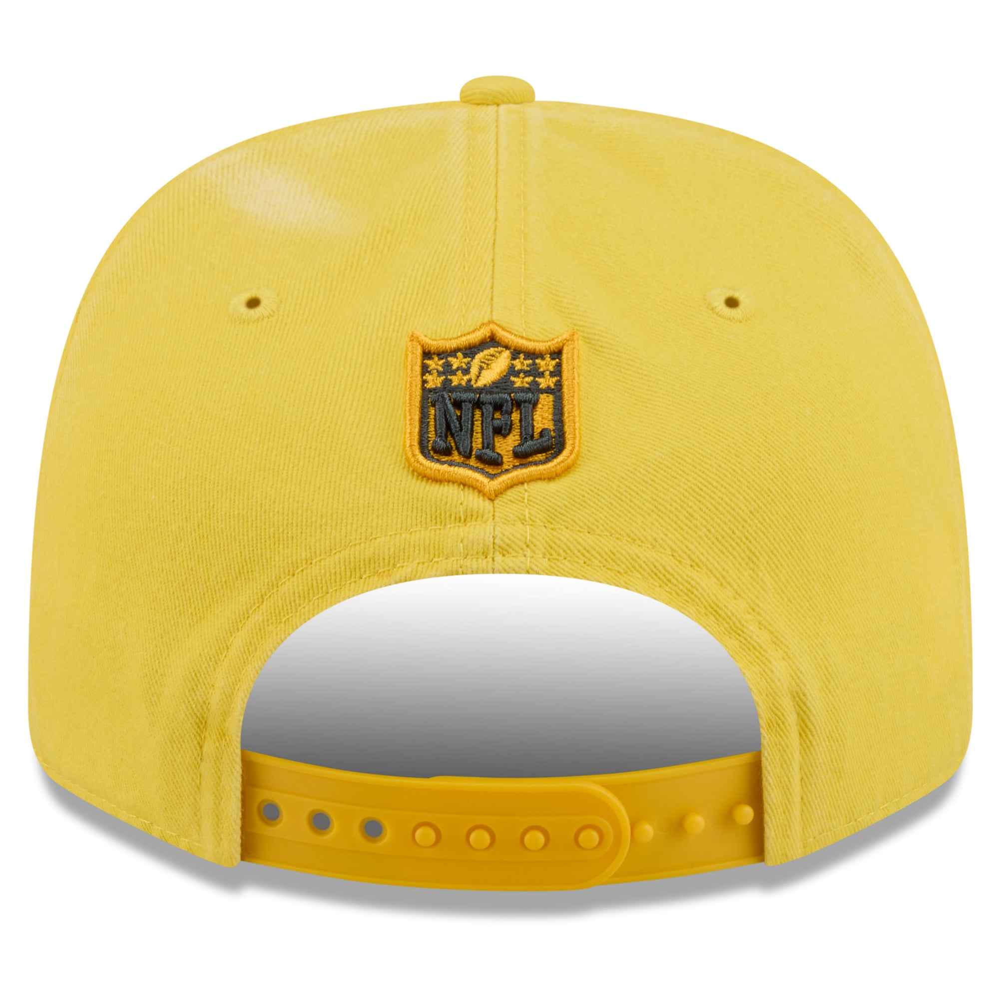Men's New Era Gold Green Bay Packers 2026 Rivalries Collection 9SEVENTY Adjustable Hat
