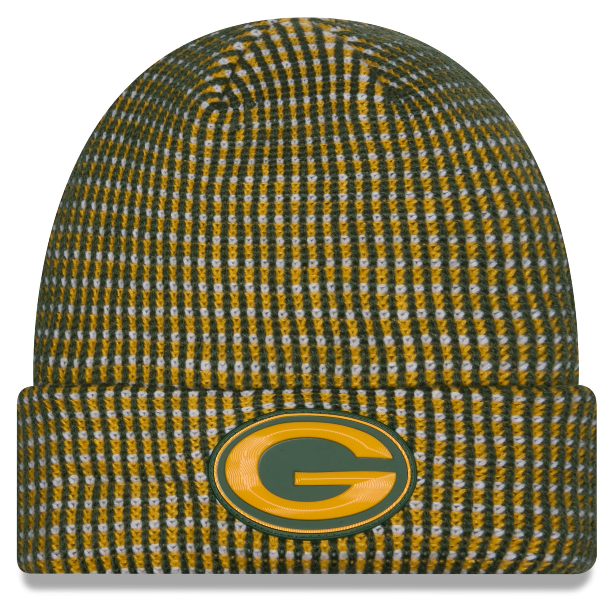 Bonnet à revers New Era Gold Green Bay Packers 2026 pour homme