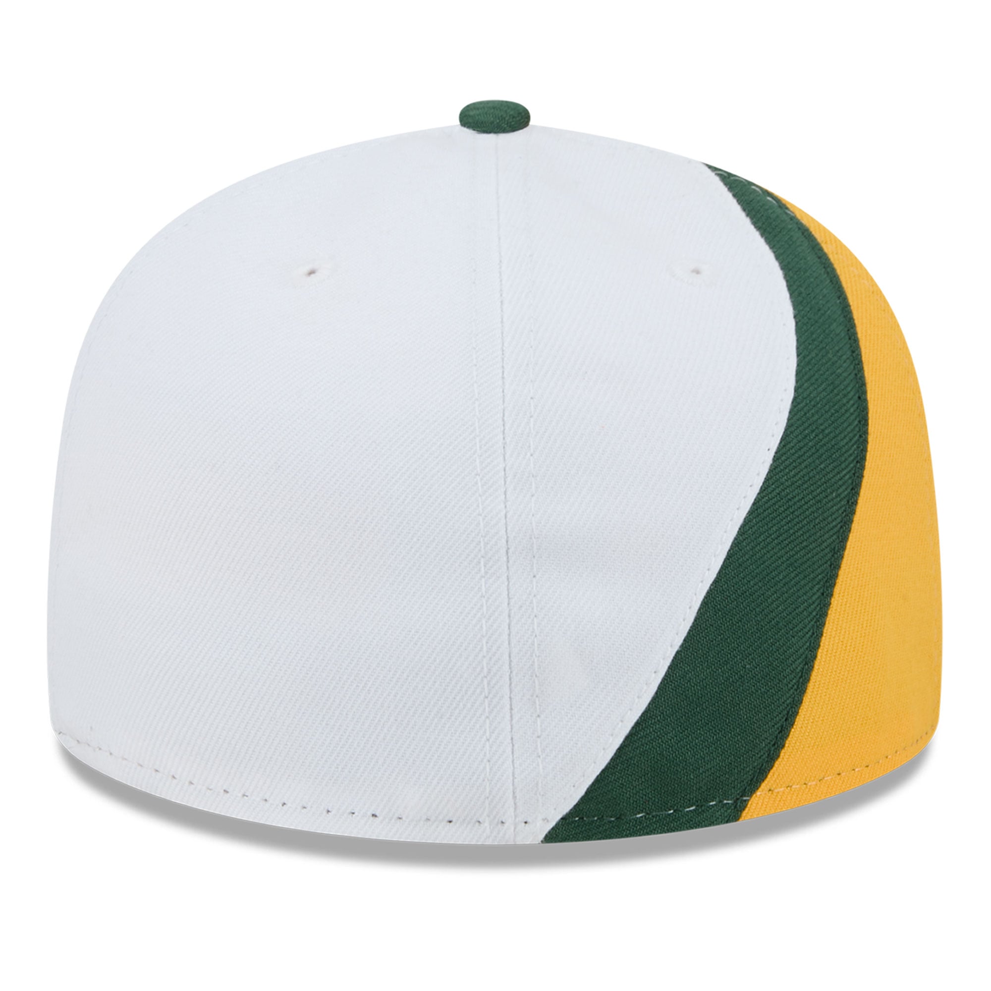 Men's New Era Gold/Green Green Bay Packers Shock 59FIFTY Fitted Hat