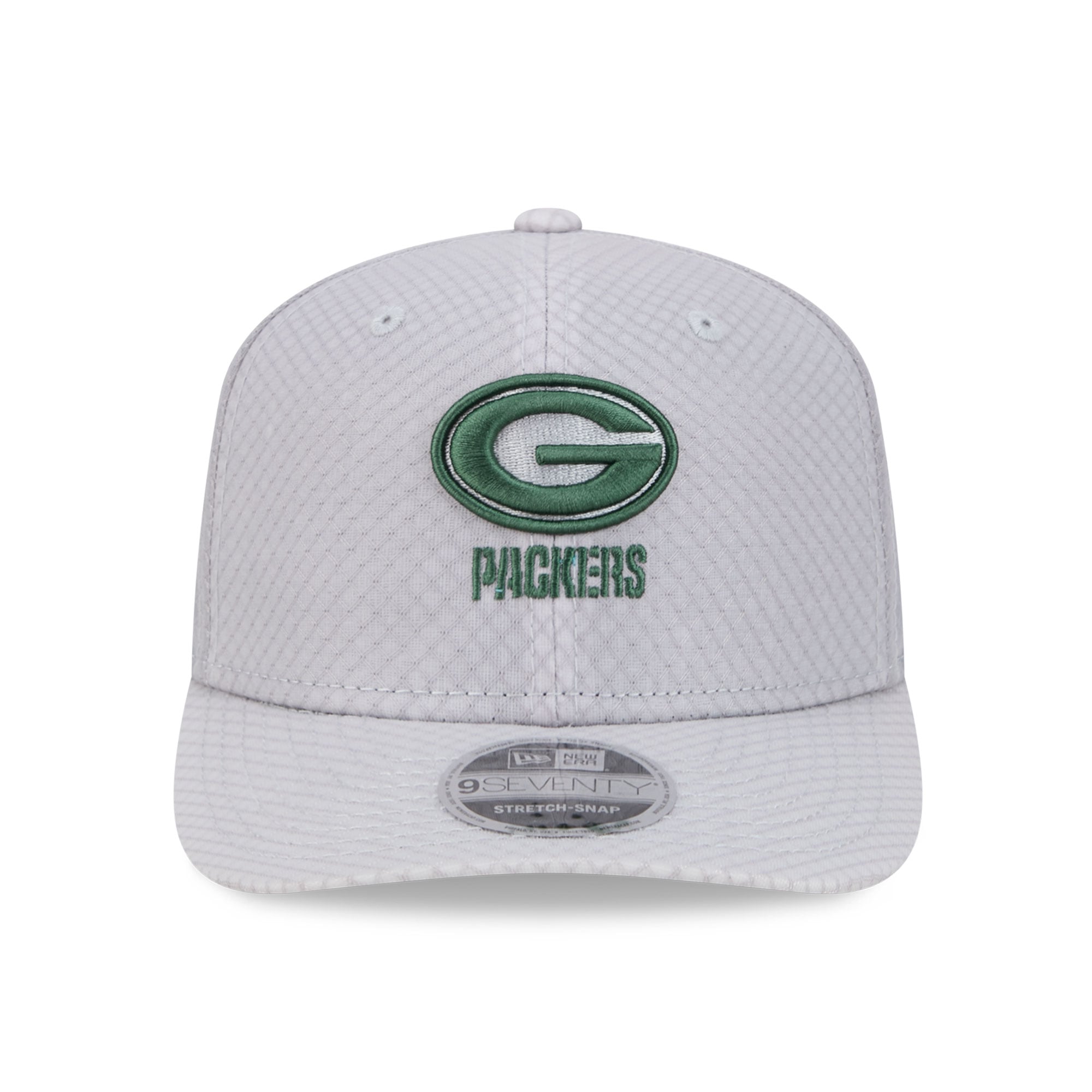 Casquette ajustable New Era Green Bay Packers grise pour homme 9SEVENTY