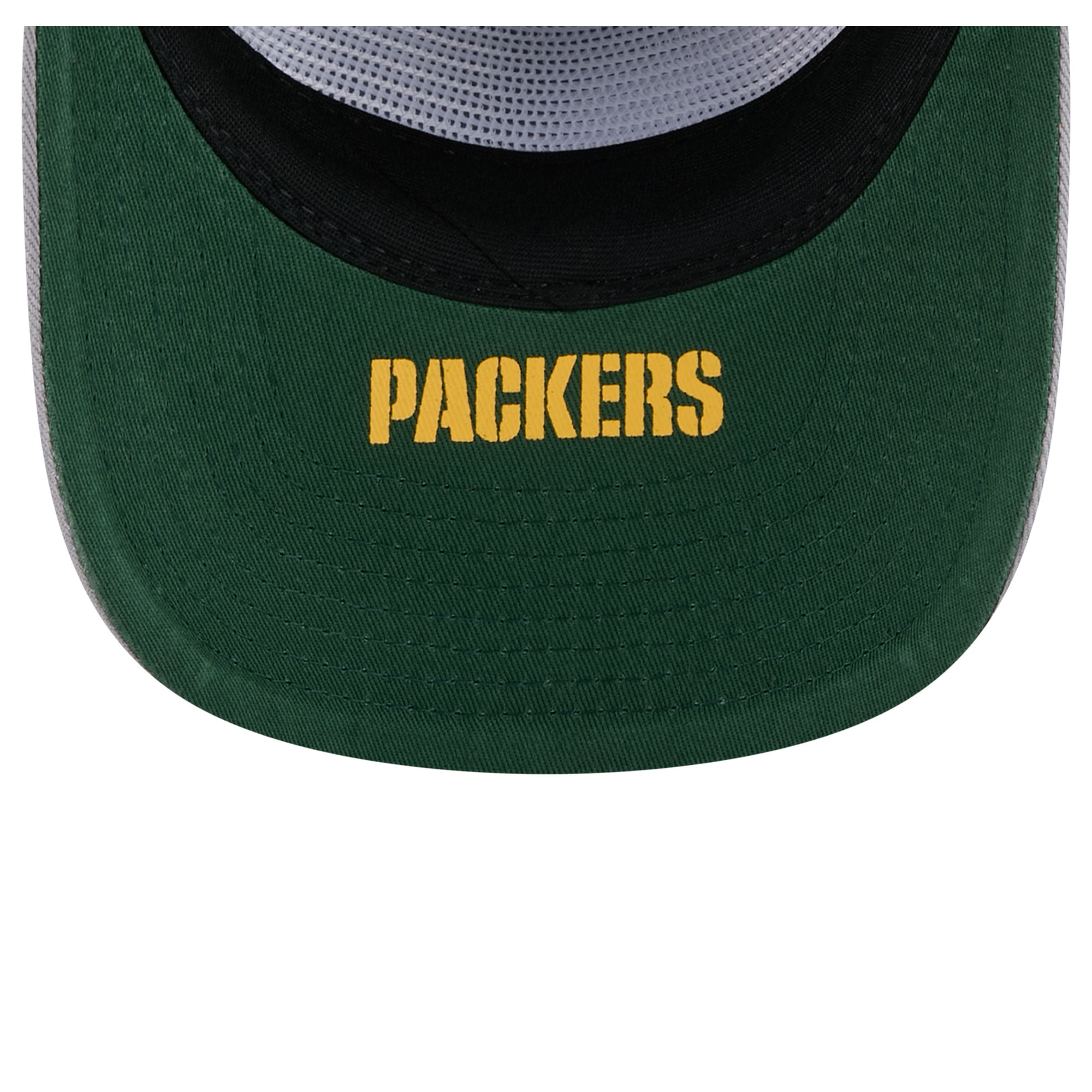 Casquette ajustable New Era Green Bay Packers grise pour homme, modèle 19TWENTY