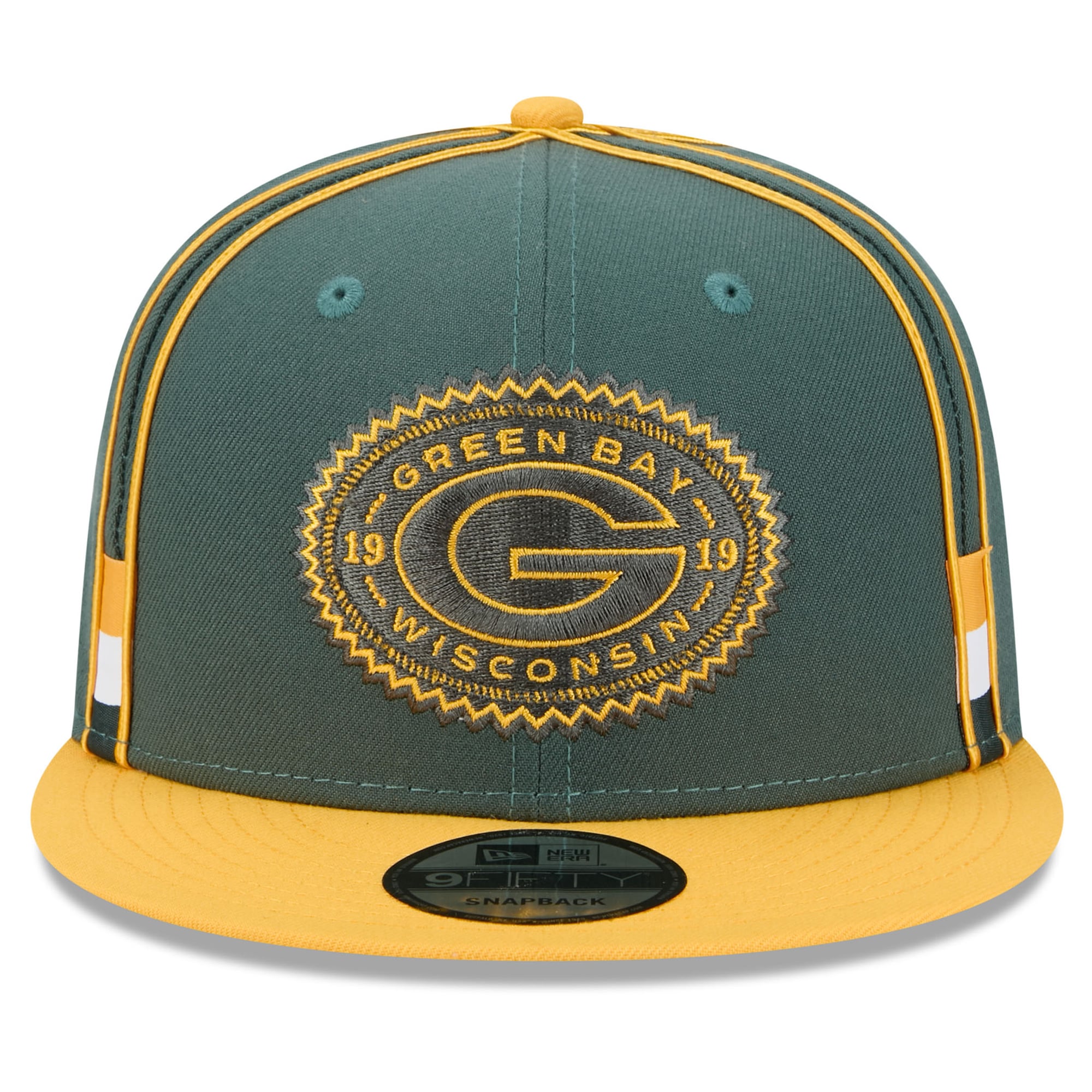 Men's New Era Green Green Bay Packers 2026 Rivalries Collection 9FIFTY Snapback Hat