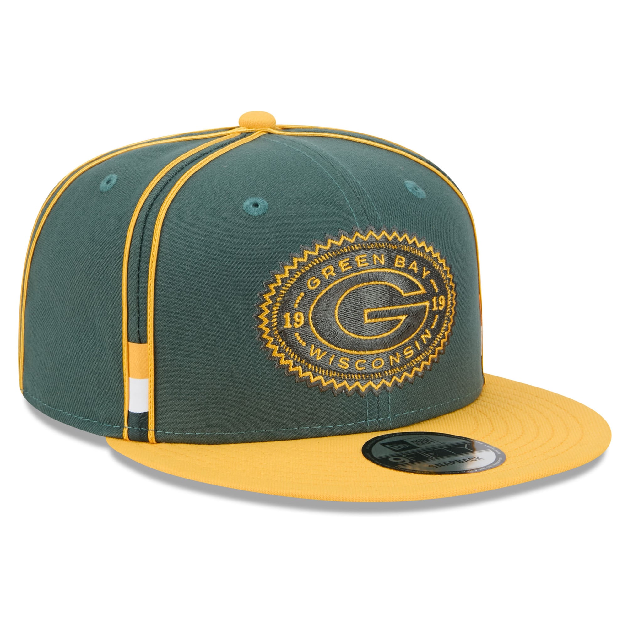 Men's New Era Green Green Bay Packers 2026 Rivalries Collection 9FIFTY Snapback Hat