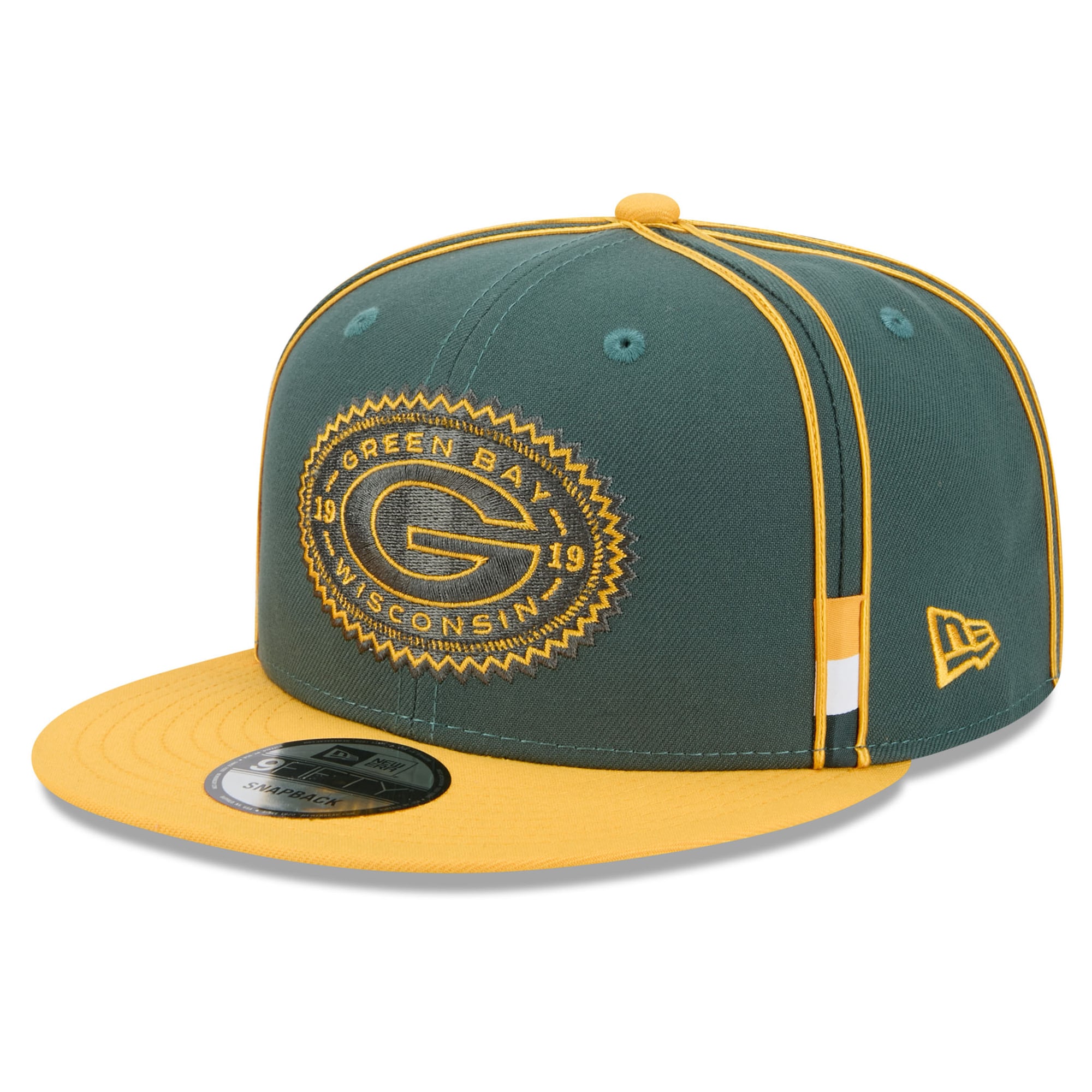 Men's New Era Green Green Bay Packers 2026 Rivalries Collection 9FIFTY Snapback Hat