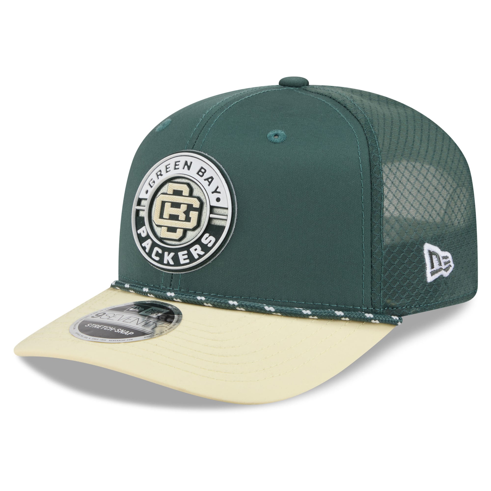 Casquette ajustable New Era Green Bay Packers Collection 2026 Rivalries 9SEVENTY pour homme