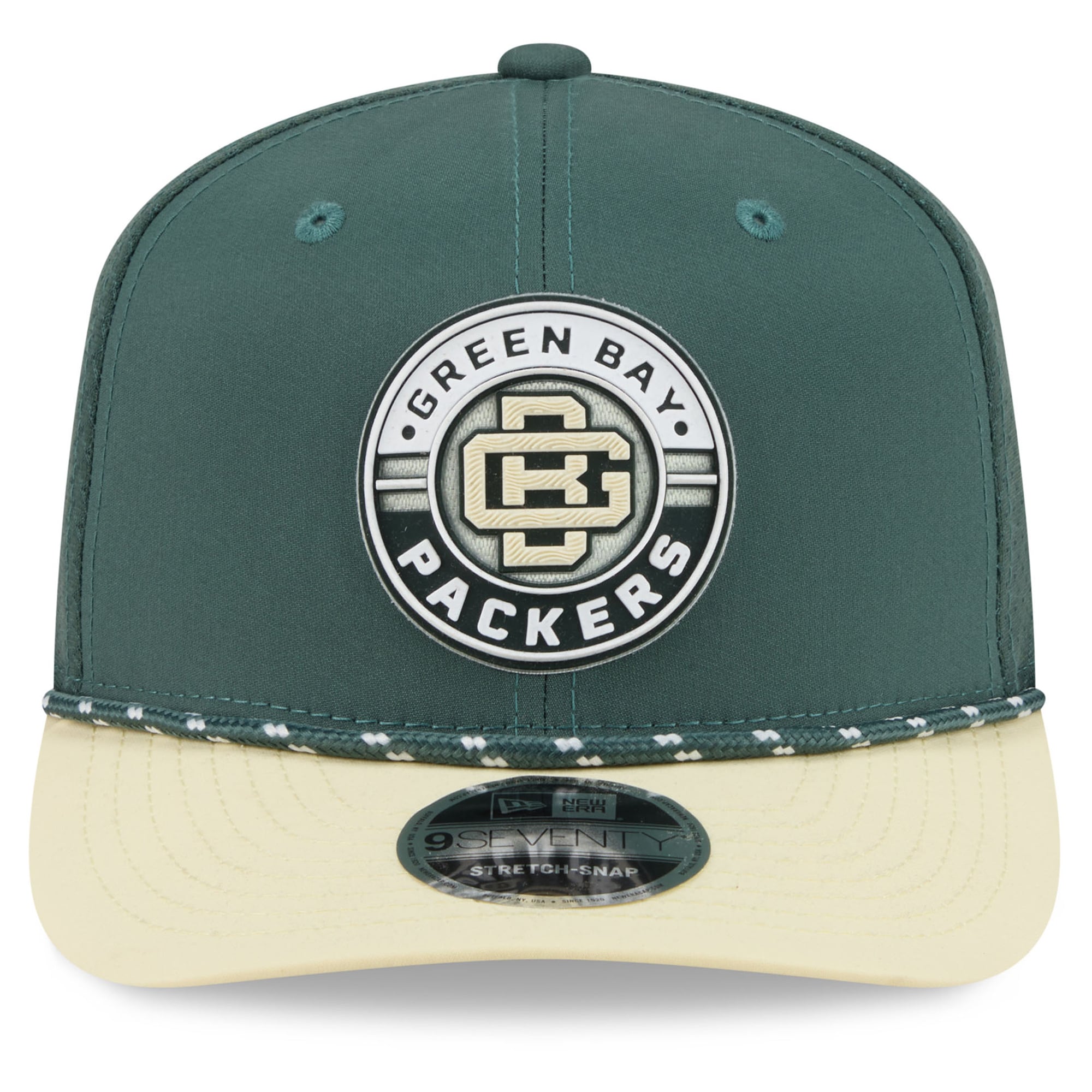 Casquette ajustable New Era Green Bay Packers Collection 2026 Rivalries 9SEVENTY pour homme