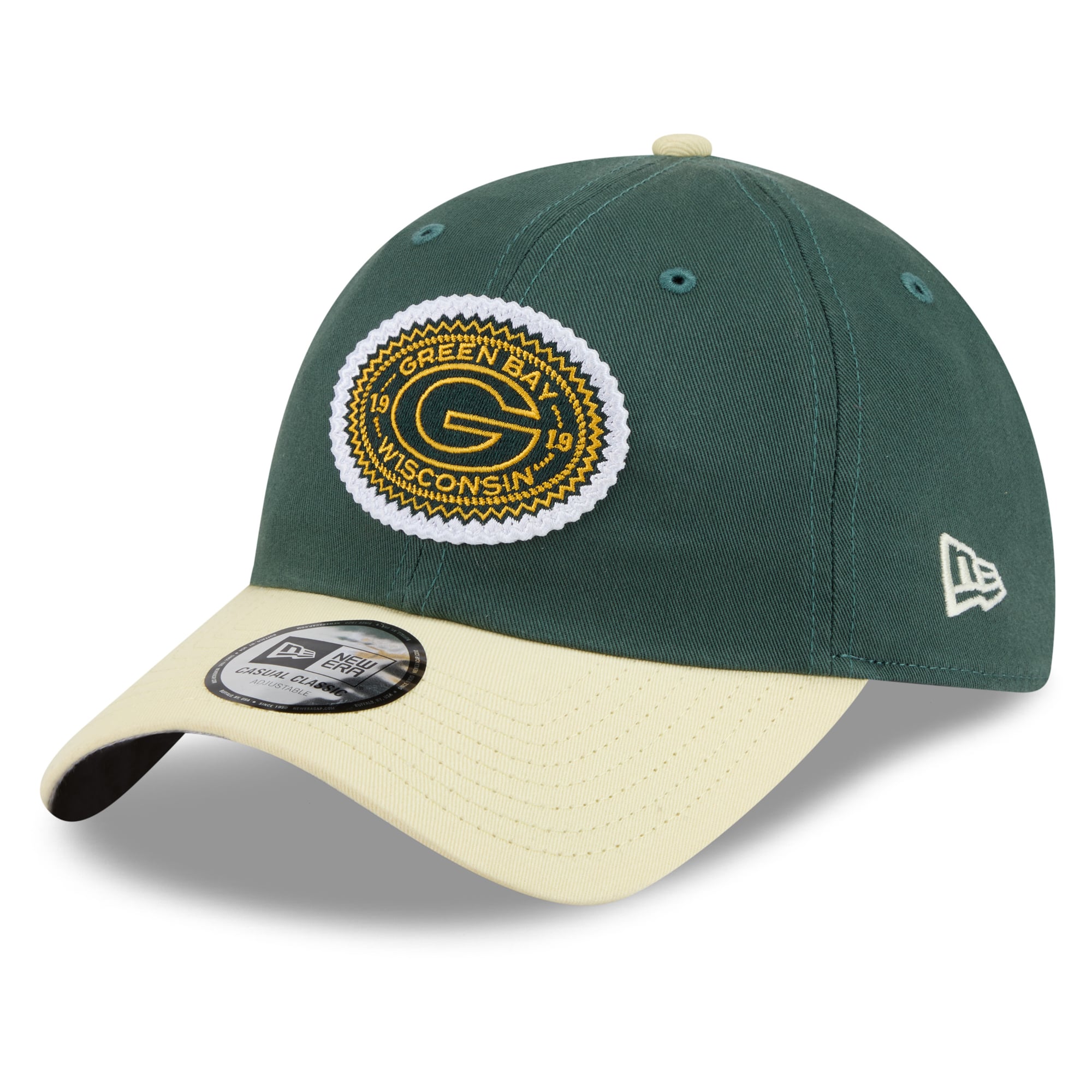 Men's New Era Green Green Bay Packers 2026 Rivalries Collection Casual Classic Adjustable Hat