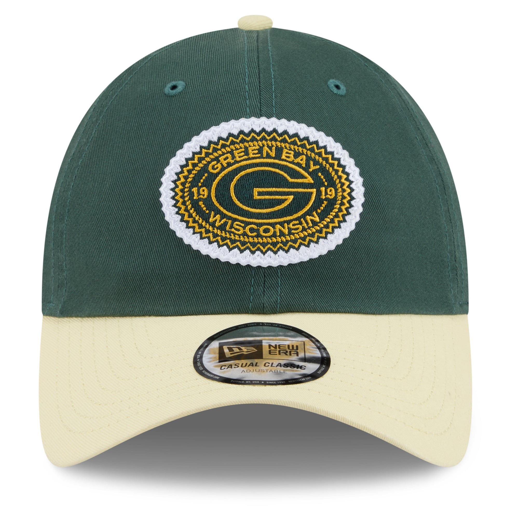Men's New Era Green Green Bay Packers 2026 Rivalries Collection Casual Classic Adjustable Hat