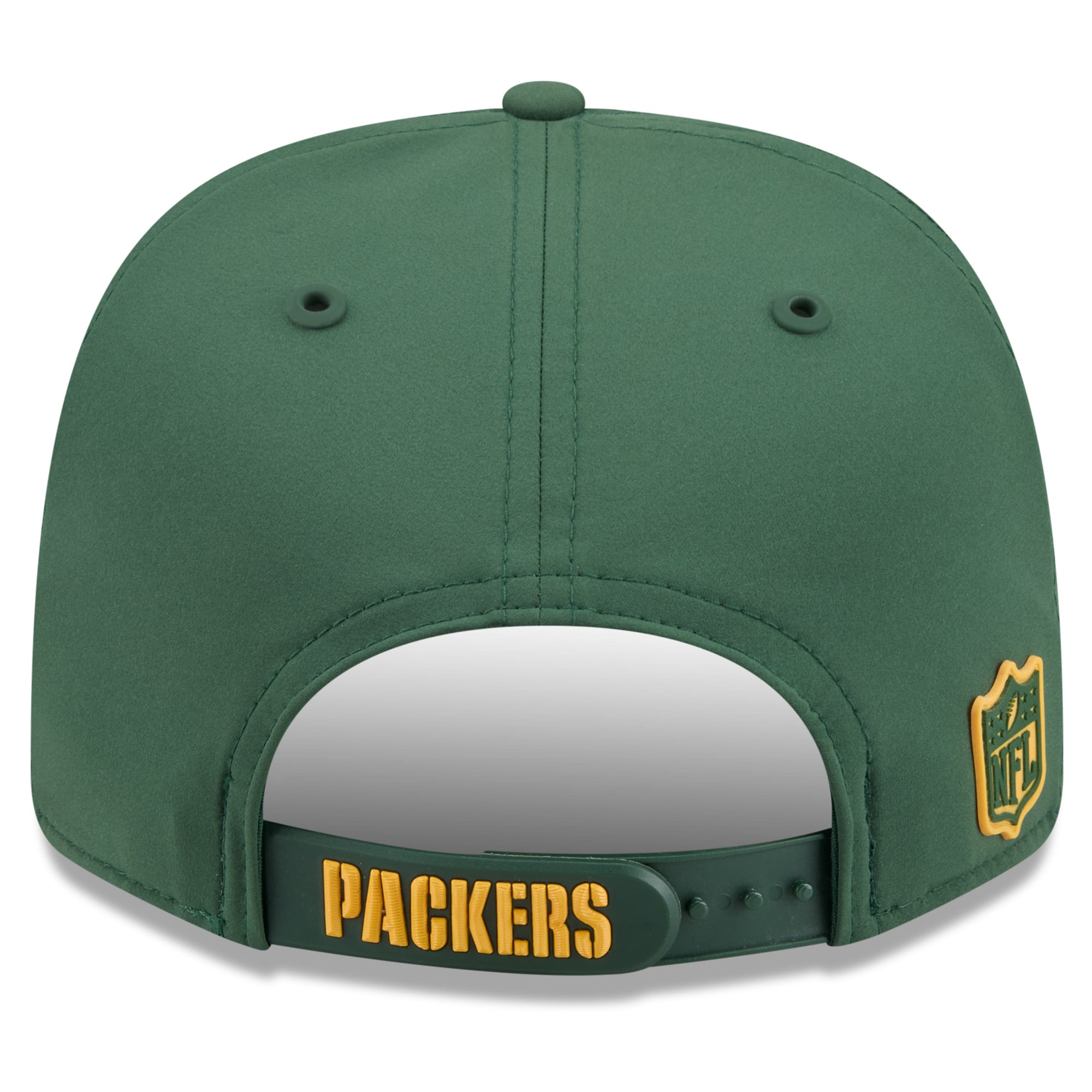 Casquette ajustable New Era Green Bay Packers 2026 Sideline 9SEVENTY pour homme