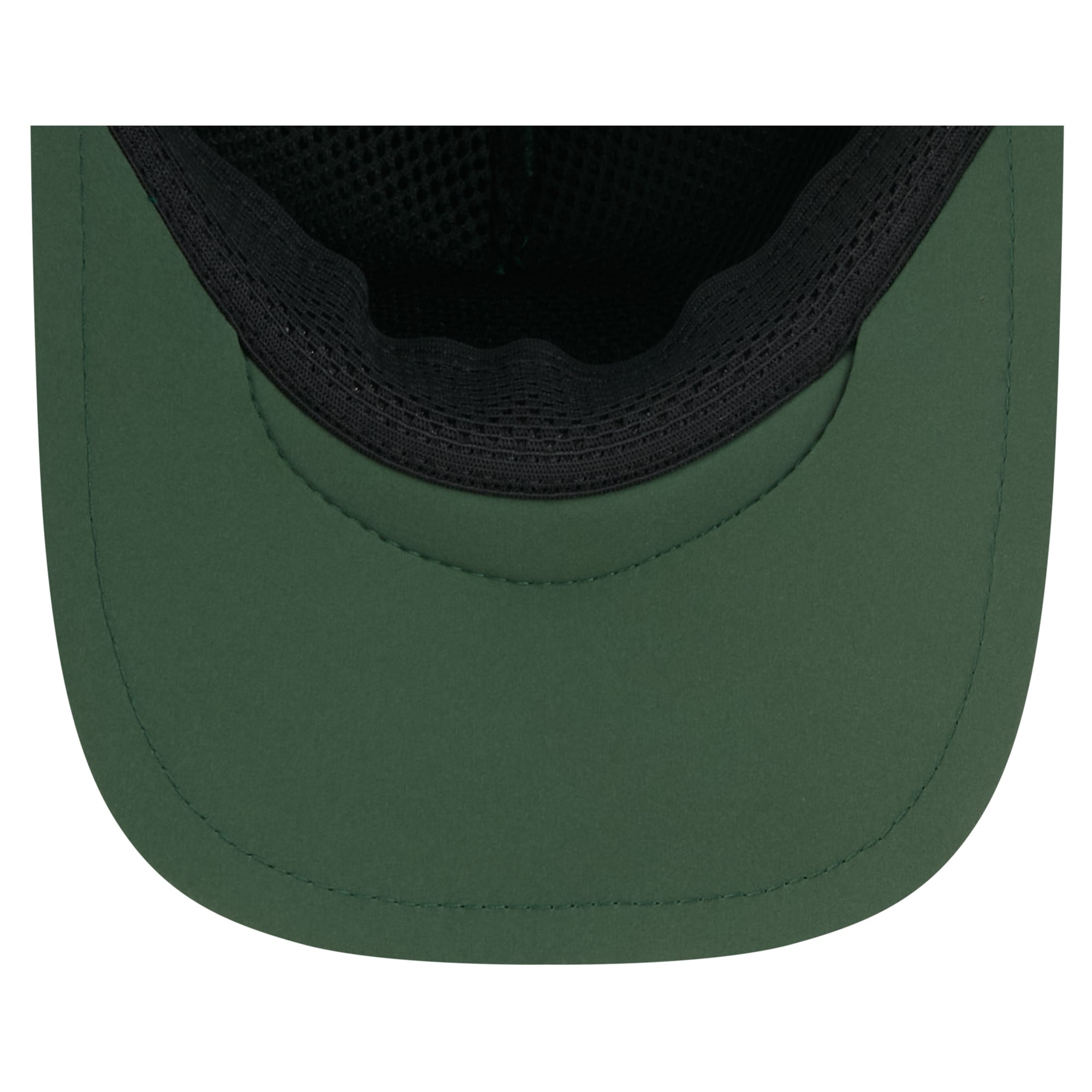 Men's New Era Green Green Bay Packers 2026 Sideline Apex 9FORTY Adjustable Trucker Hat