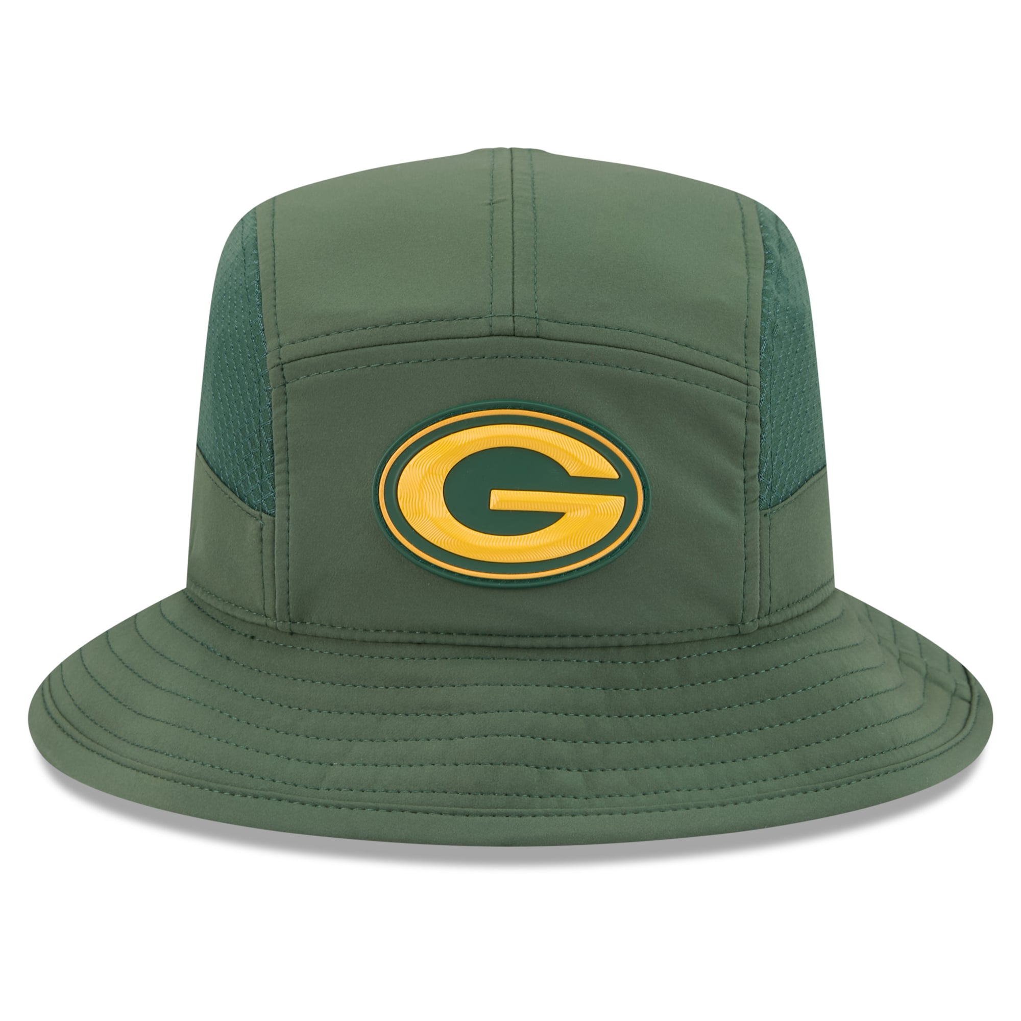 Men's New Era Green Green Bay Packers 2026 Sideline Bucket Hat