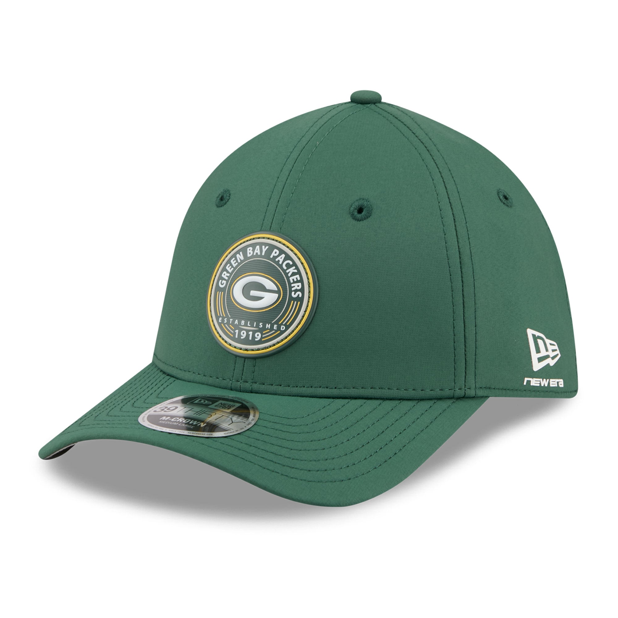 Men's New Era Green Bay Packers 39THIRTY M-Crown Flex Hat