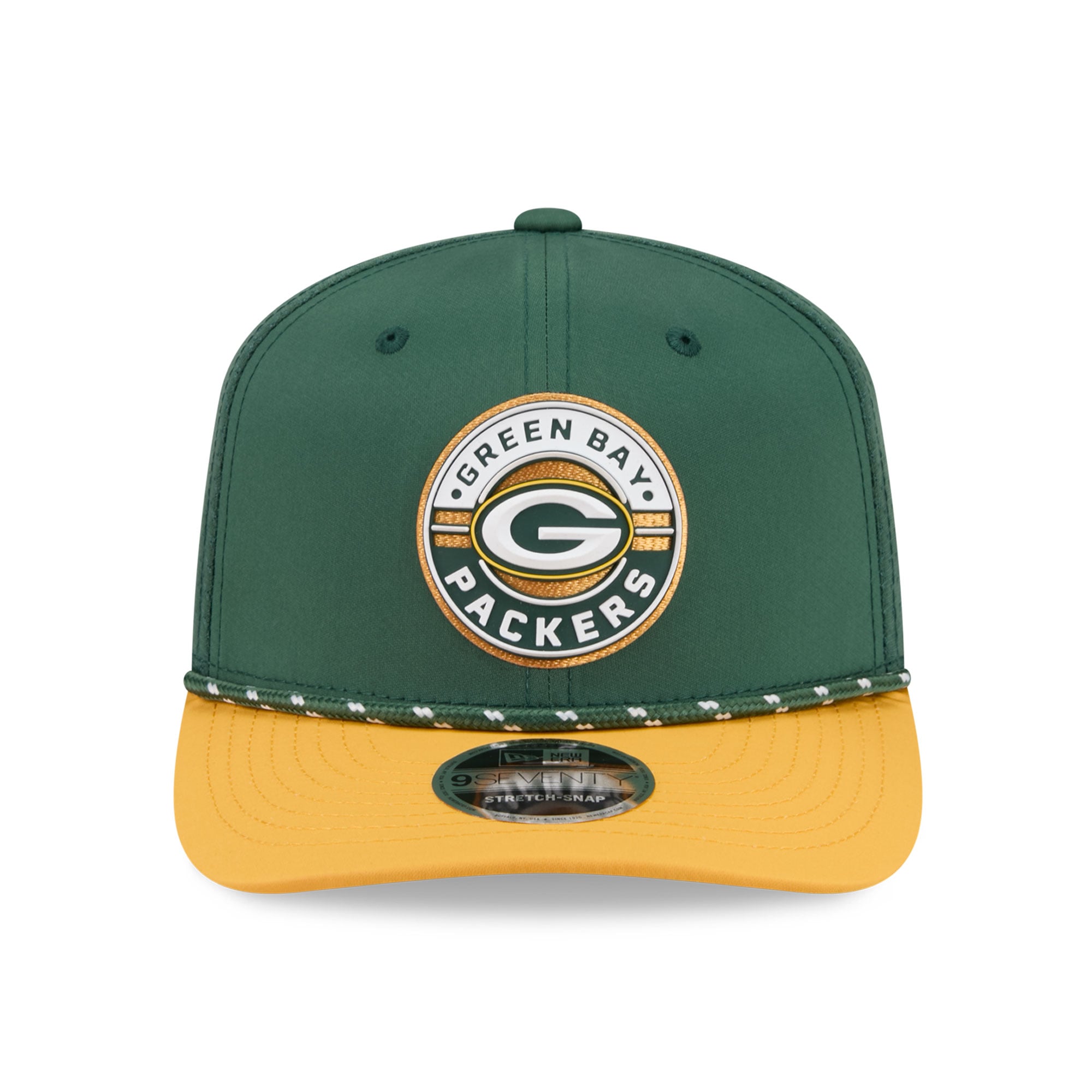 Casquette ajustable New Era Green Bay Packers Game 9SEVENTY pour homme