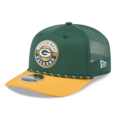Green Bay Packers New Era Game 9SEVENTY Adjustable Hat - Green