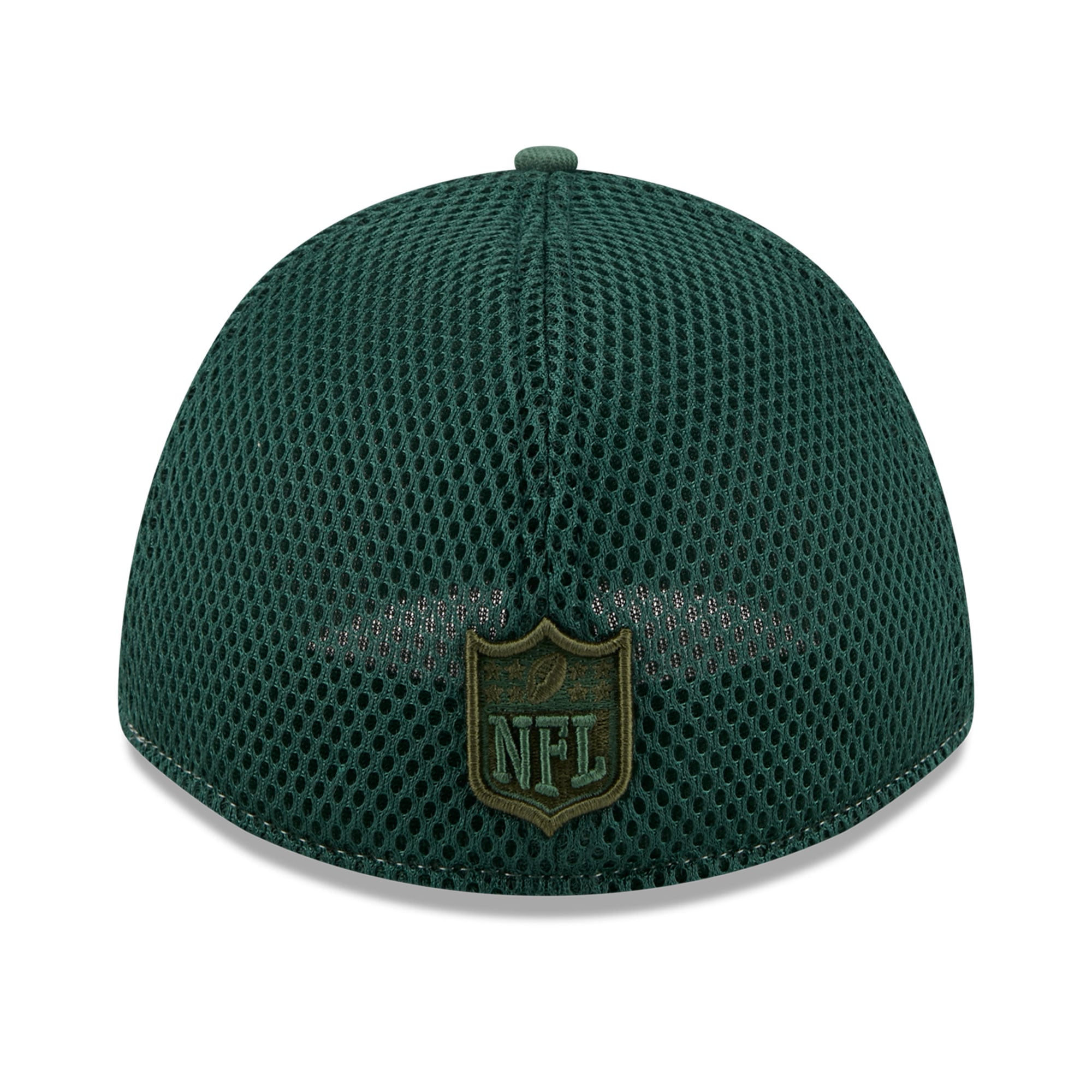 Men's New Era Green Bay Packers Neo Mesh 39THIRTY M-Crown Stretch Hat