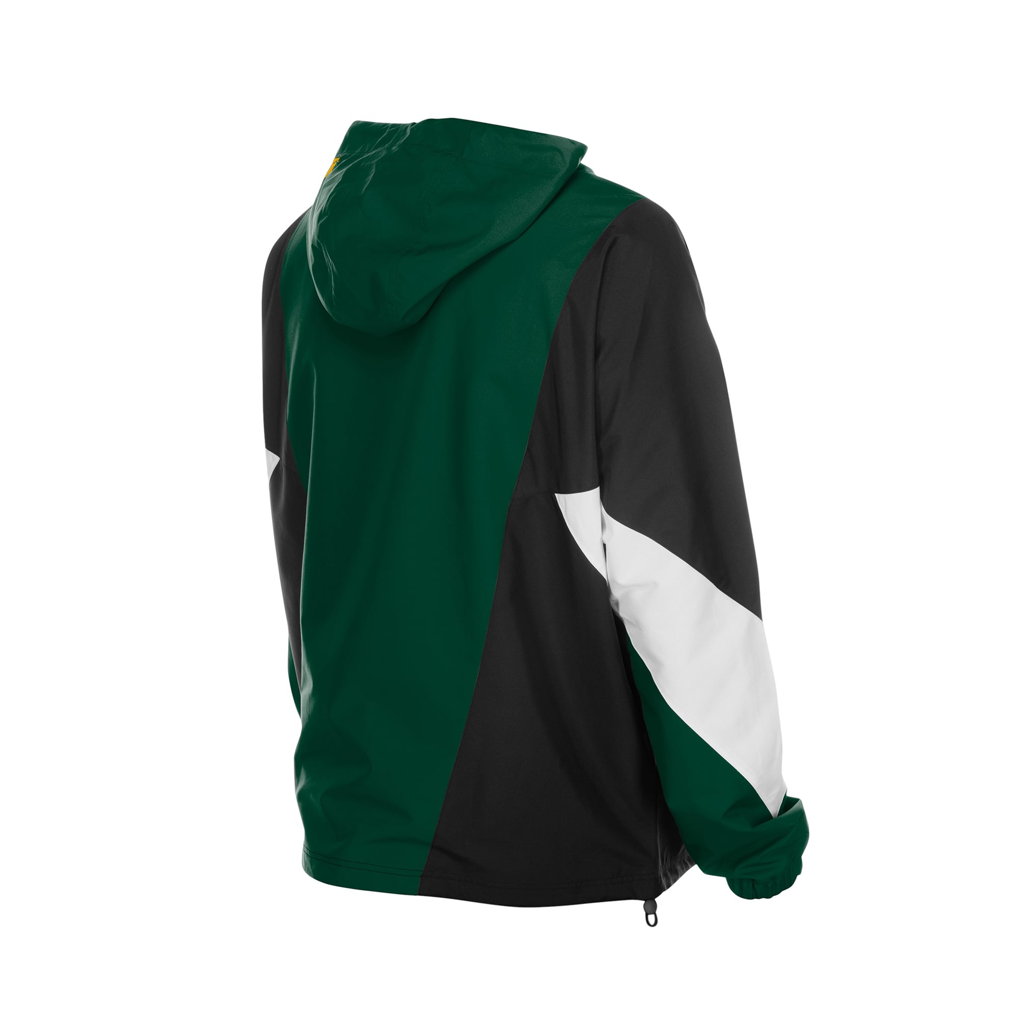 Men's New Era Green Bay Packers Quarter-Zip Windbreaker Jacket