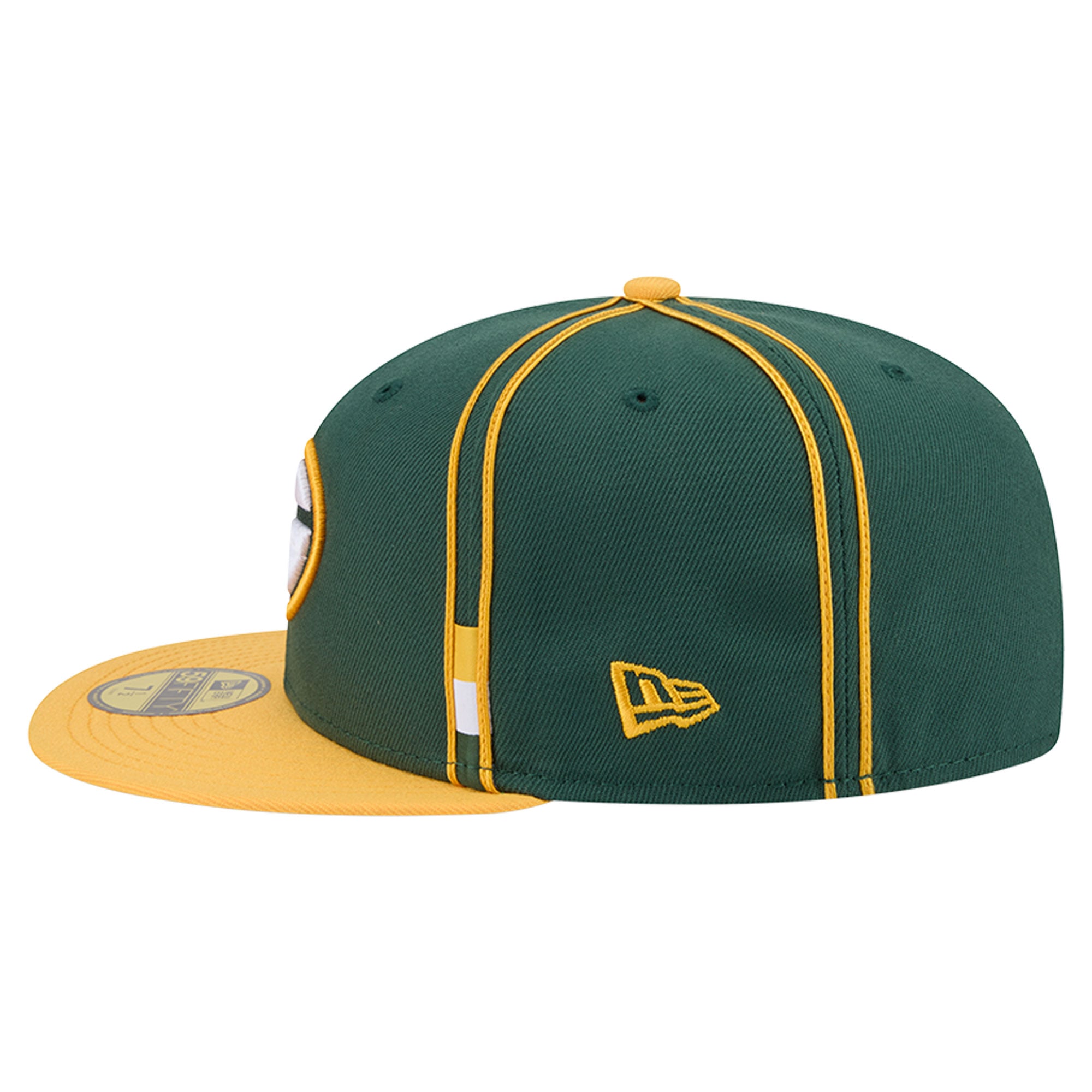 Men's New Era Green Bay Packers Soutache 59FIFTY Fitted Hat