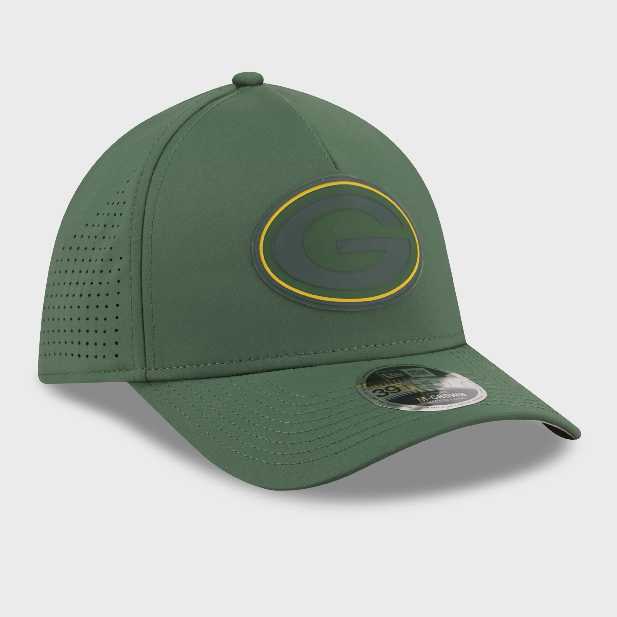 Casquette New Era Green Bay Packers Tonal 39THIRTY A-Frame Flex pour homme