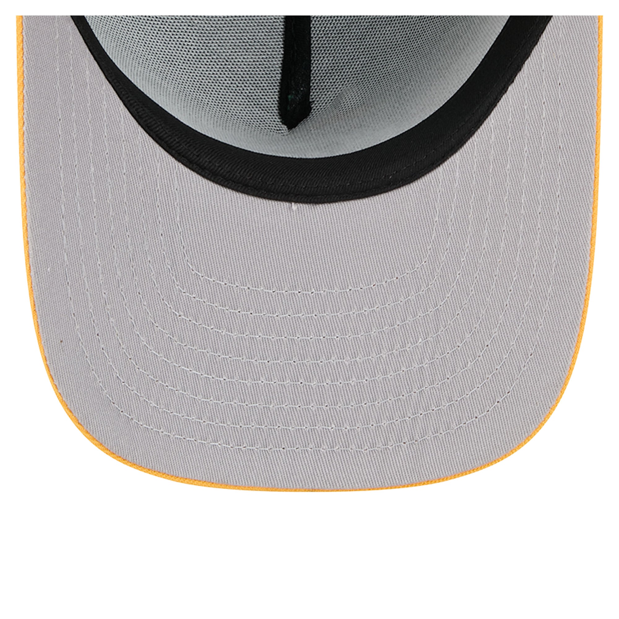 Casquette snapback New Era 9FIFTY pour homme, verte et or, motif A-Frame des Green Bay Packers.