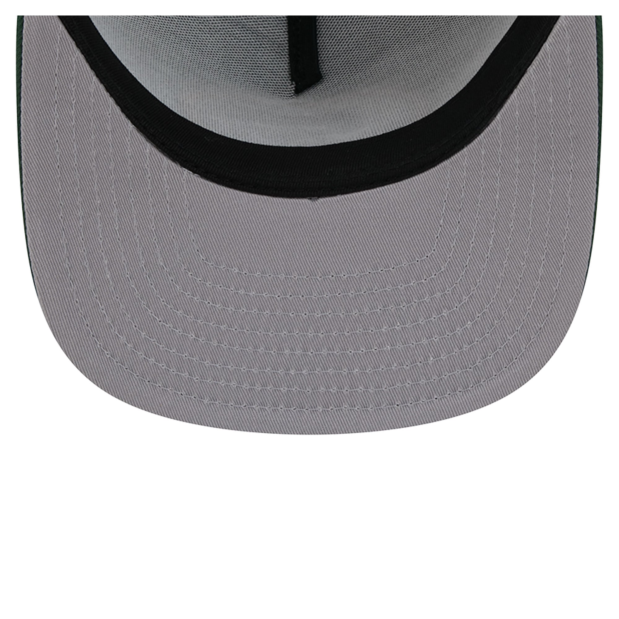 Casquette trucker New Era verte et or Green Bay Packers 9FIFTY à fermeture snapback pour homme