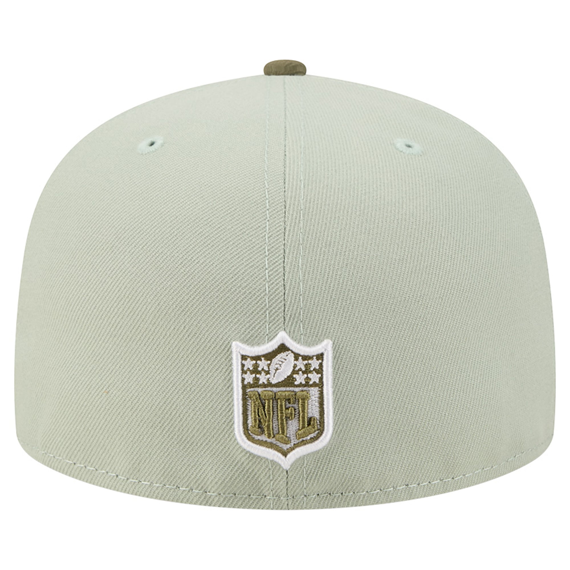 Casquette ajustée New Era Bay Packers 59FIFTY pour homme, coloris vert clair/vert olive
