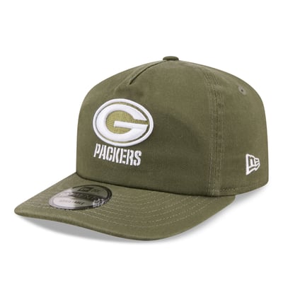 Green Bay Packers New Era Color Pack 19TWENTY Adjustable Hat - Olive