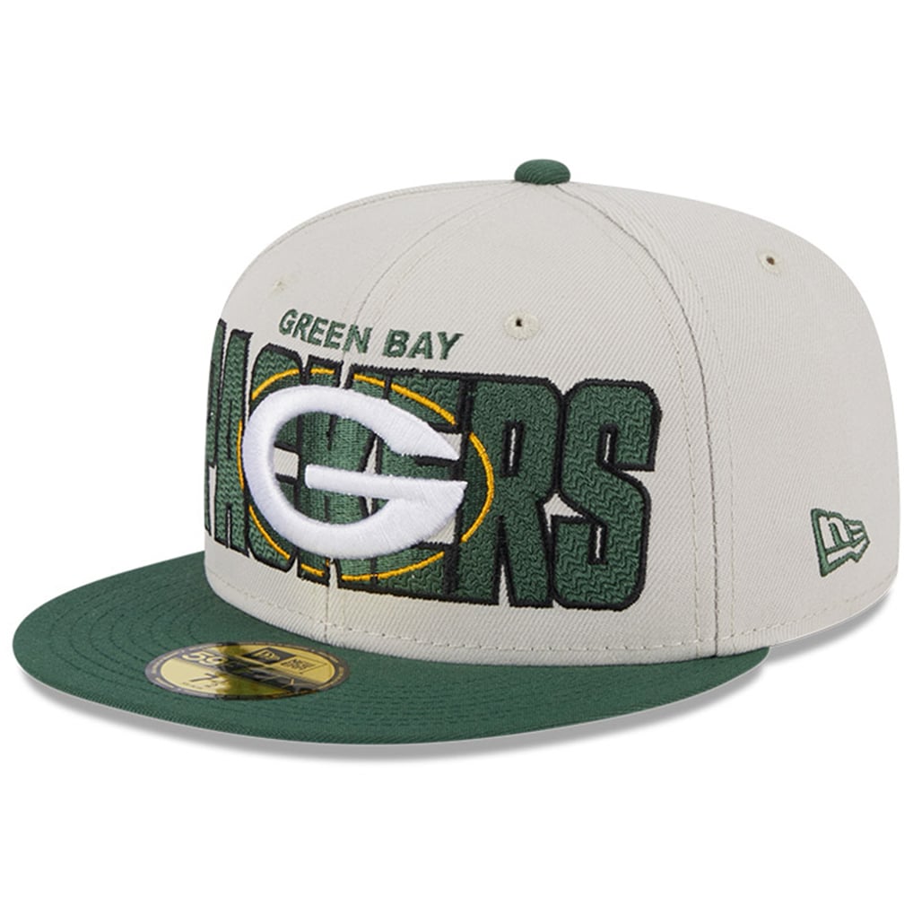 Casquette New Era 59Fifty Green Bay Packers - Ajustée, Grise, Neuve Avec étiquettes