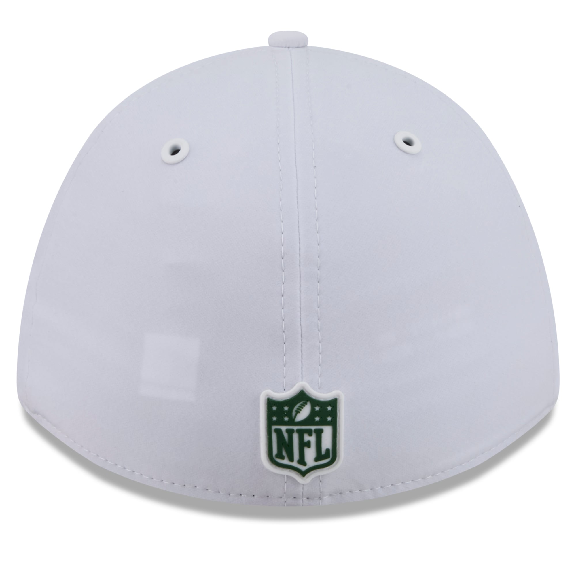 Casquette New Era blanche Green Bay Packers 2026 Sideline 39THIRTY M-Crown Flex pour homme