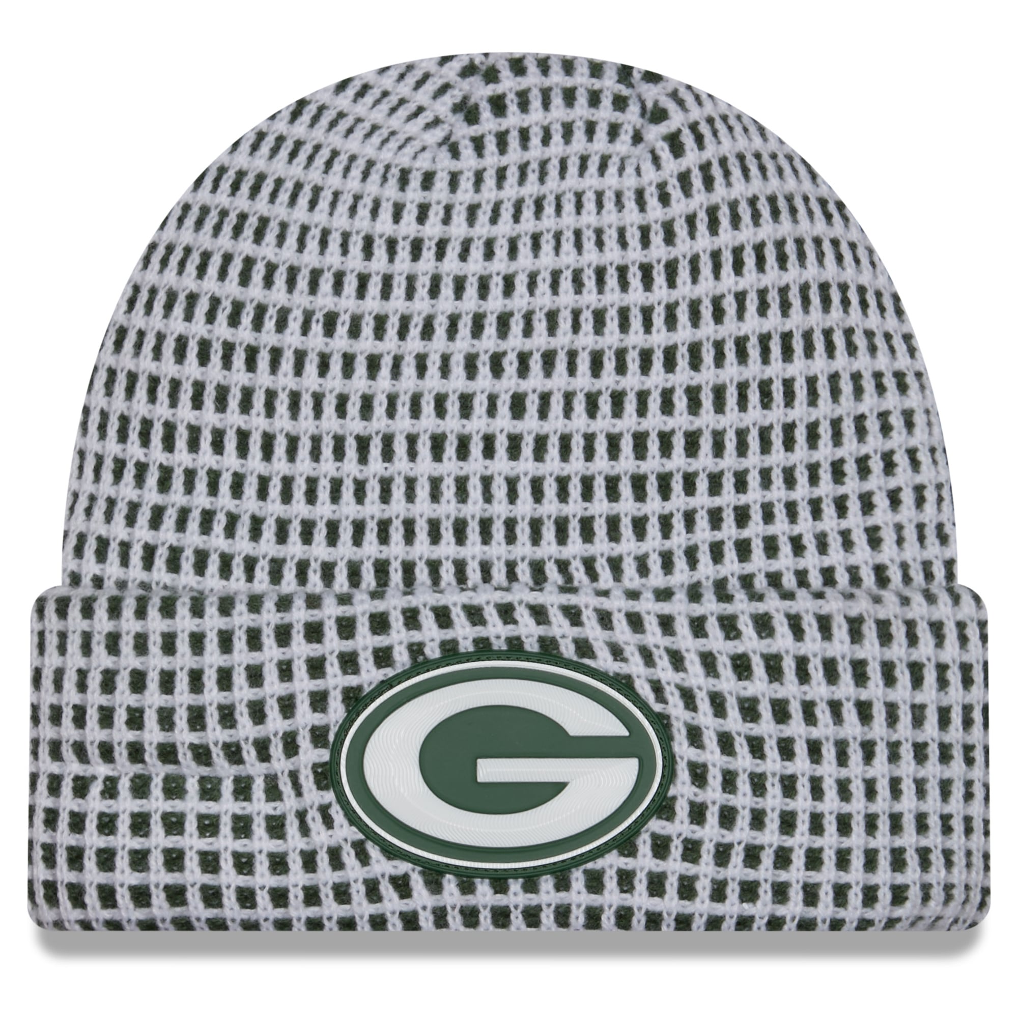 Bonnet à revers New Era blanc Green Bay Packers 2026 pour homme