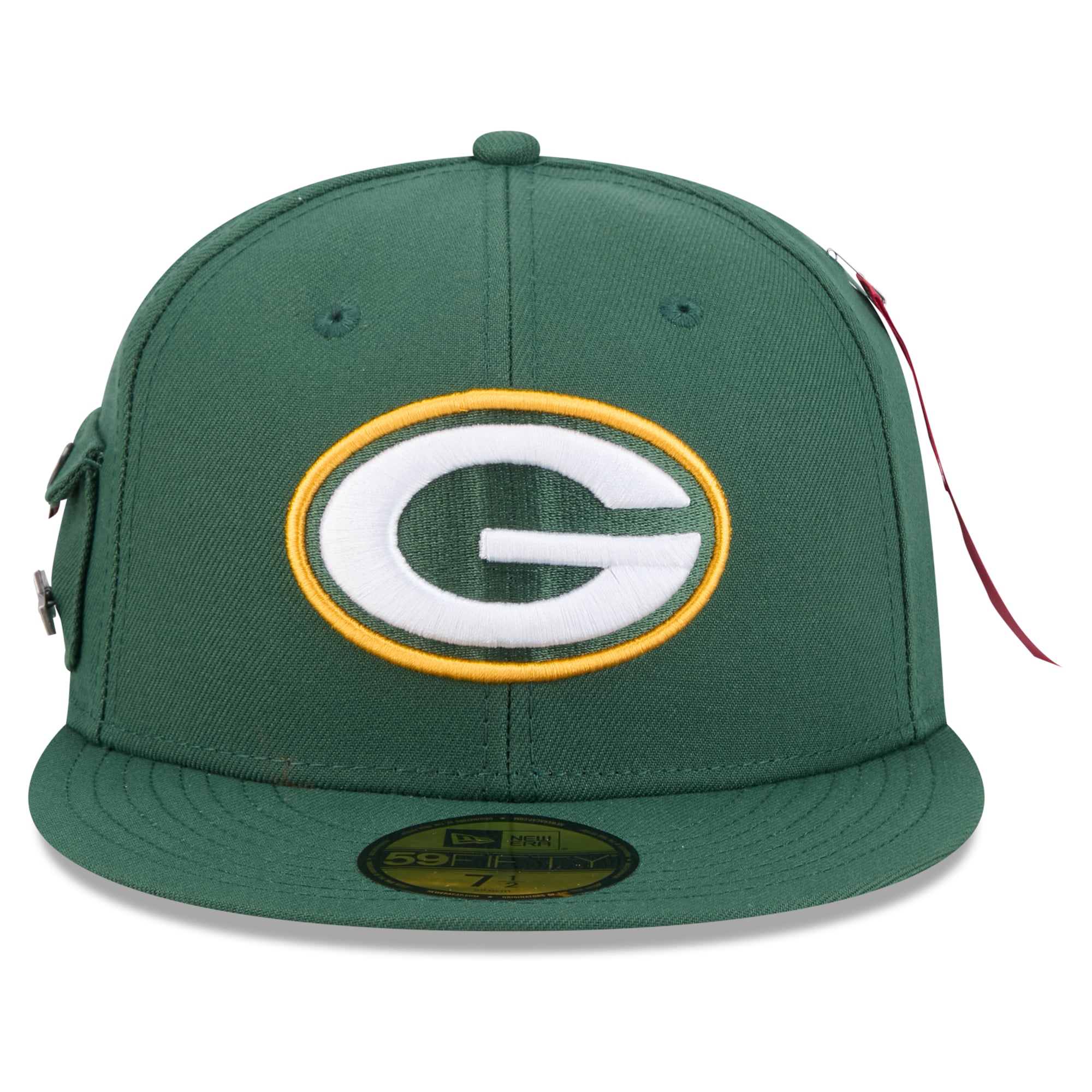Casquette ajustée New Era x Alpha Industries Green Bay Packers 59FIFTY pour homme