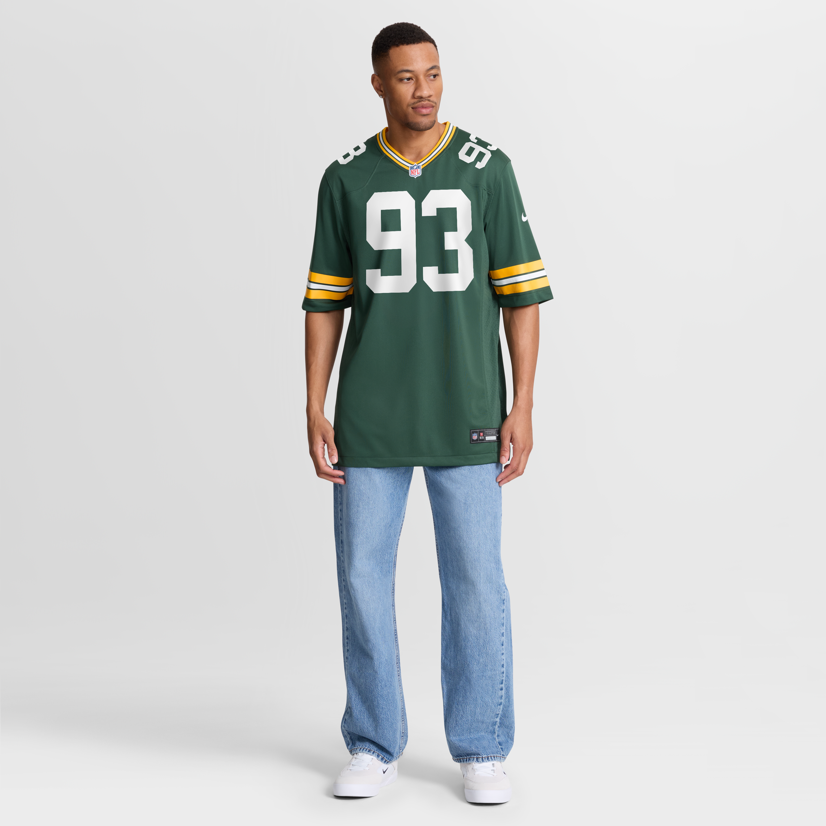 Men's Nike Anthony Campbell Green Bay Packers Team Game Jersey