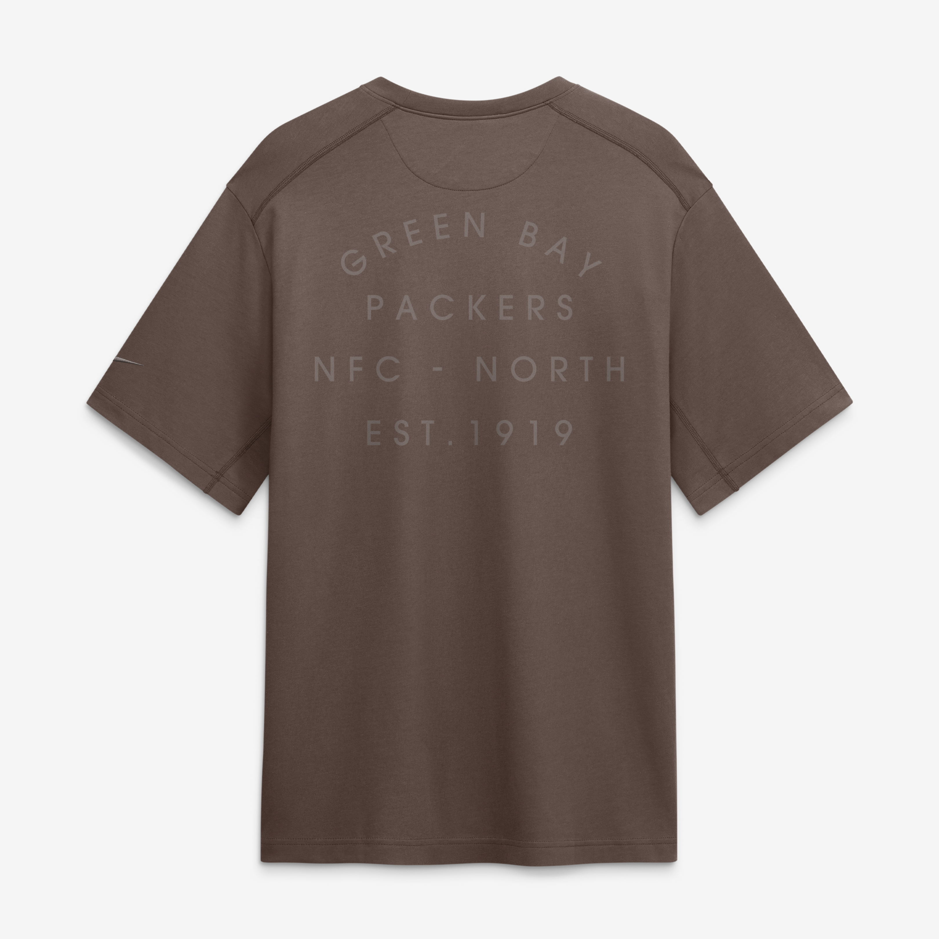 T-shirt Nike Dri-FIT Last Resort marron Green Bay Packers pour homme