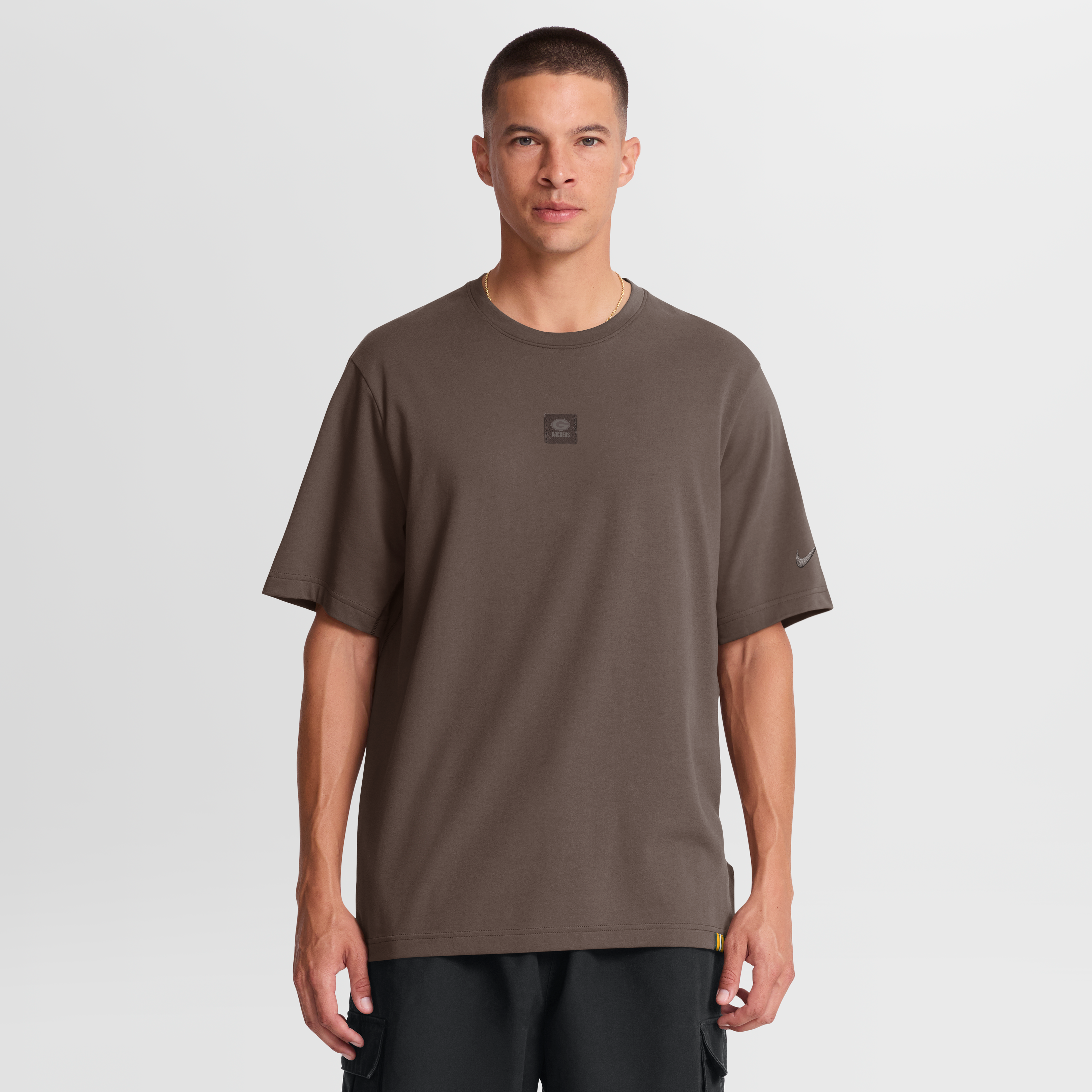 T-shirt Nike Dri-FIT Last Resort marron Green Bay Packers pour homme