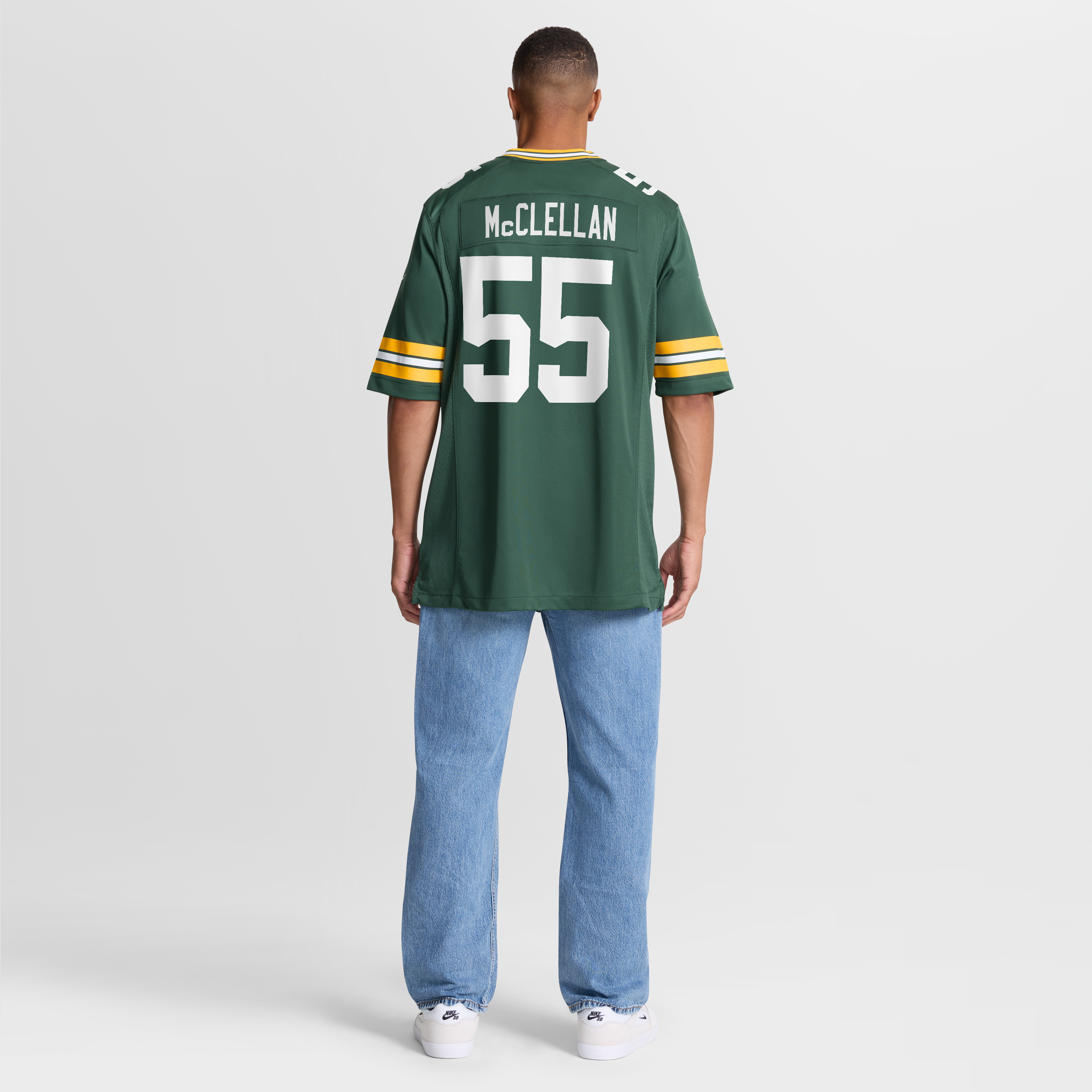 Men's Nike Chris McClellan Green Bay Packers Team Game Jersey