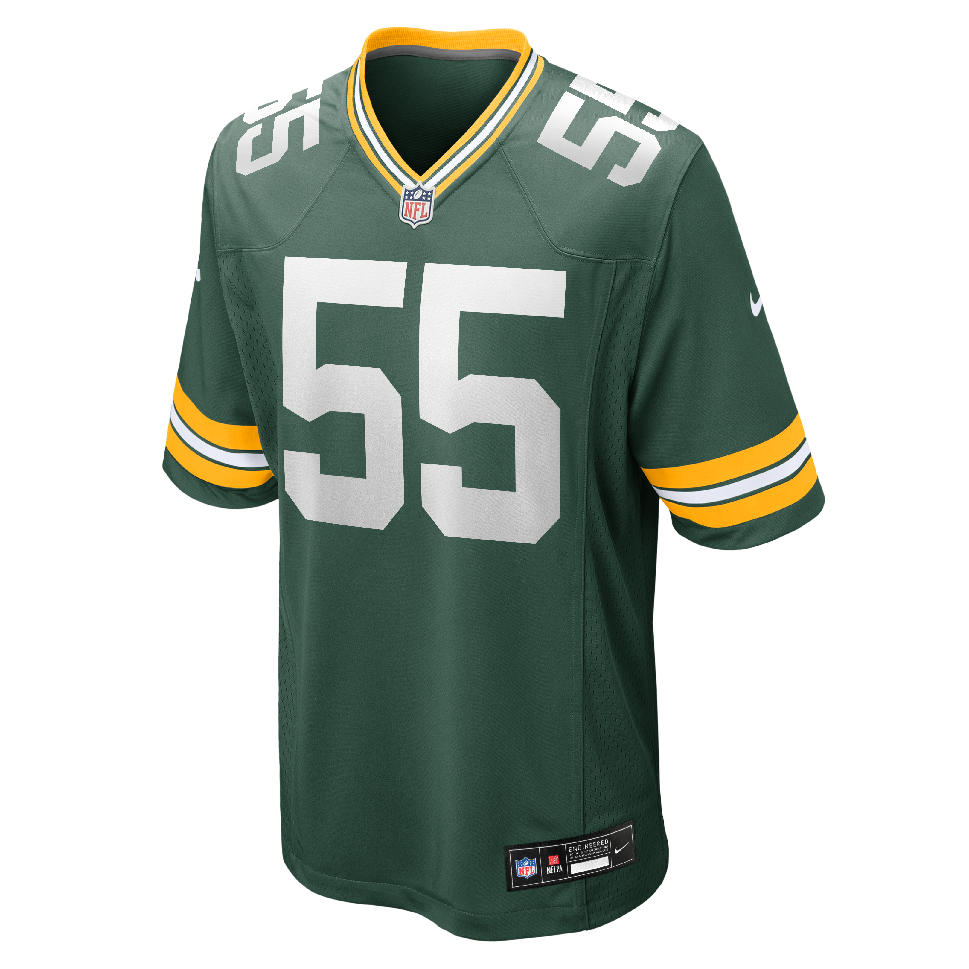Men's Nike Chris McClellan Green Bay Packers Team Game Jersey